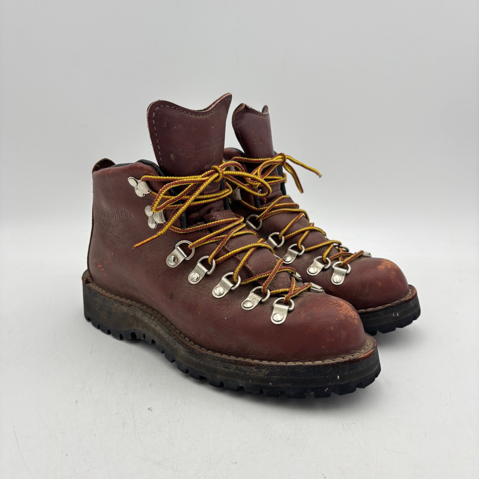 Vintage Danner 30520 Mountain Light Leather Hiking Boots Women’s 7 W Granola
