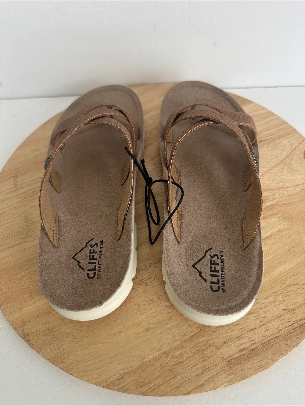 Cliffs by White Mountain Womens Banksy Slide Sandals, Sz 8.5M a1604