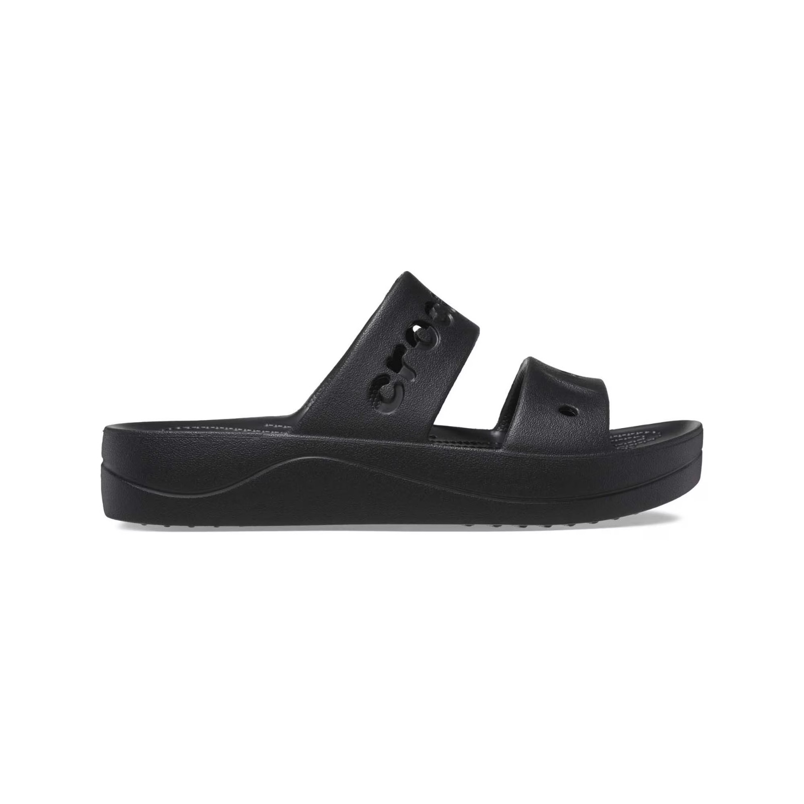 Crocs Adult Women’s Baya Platform Slide Sandal Comfortable and Lightweight Black