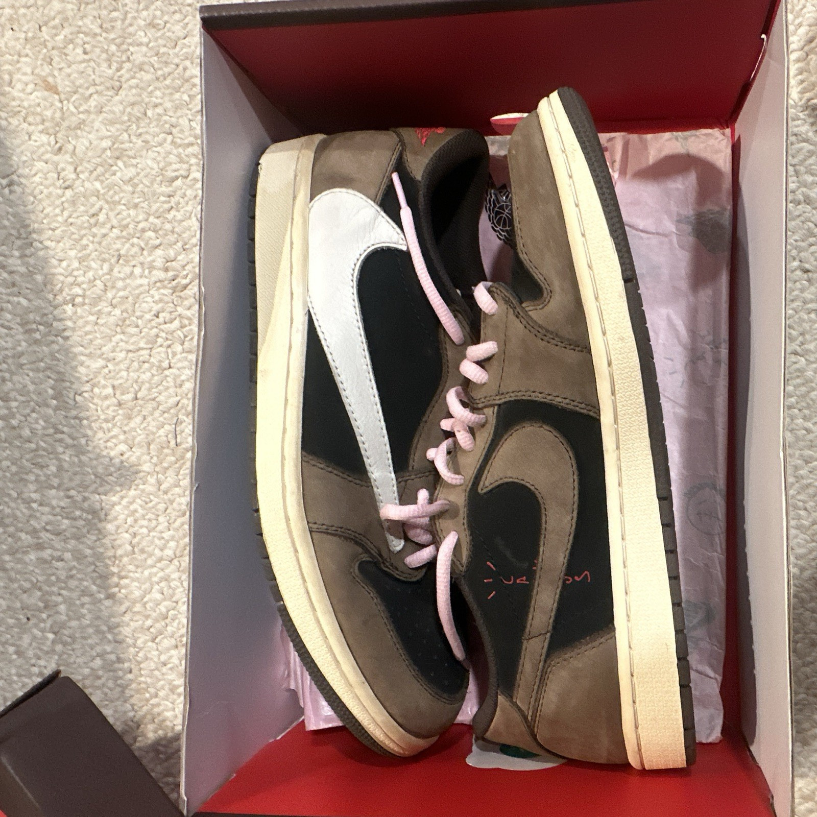 Nike Men’s Travis Scott OG Low Mochas (Bought from GOAT)