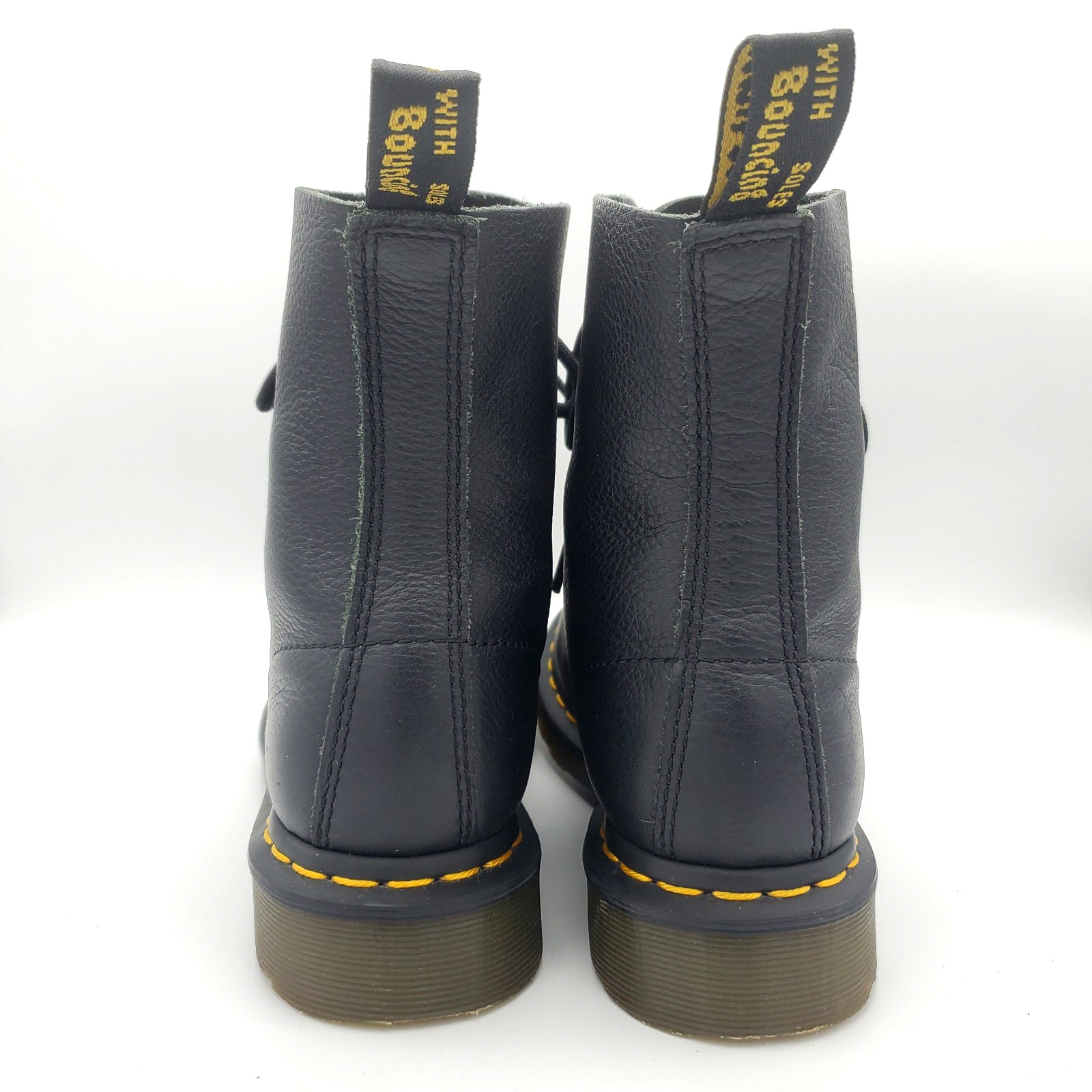 Dr. Martens 1460 Pascal Black Leather Boots, Women’s Size 6 US