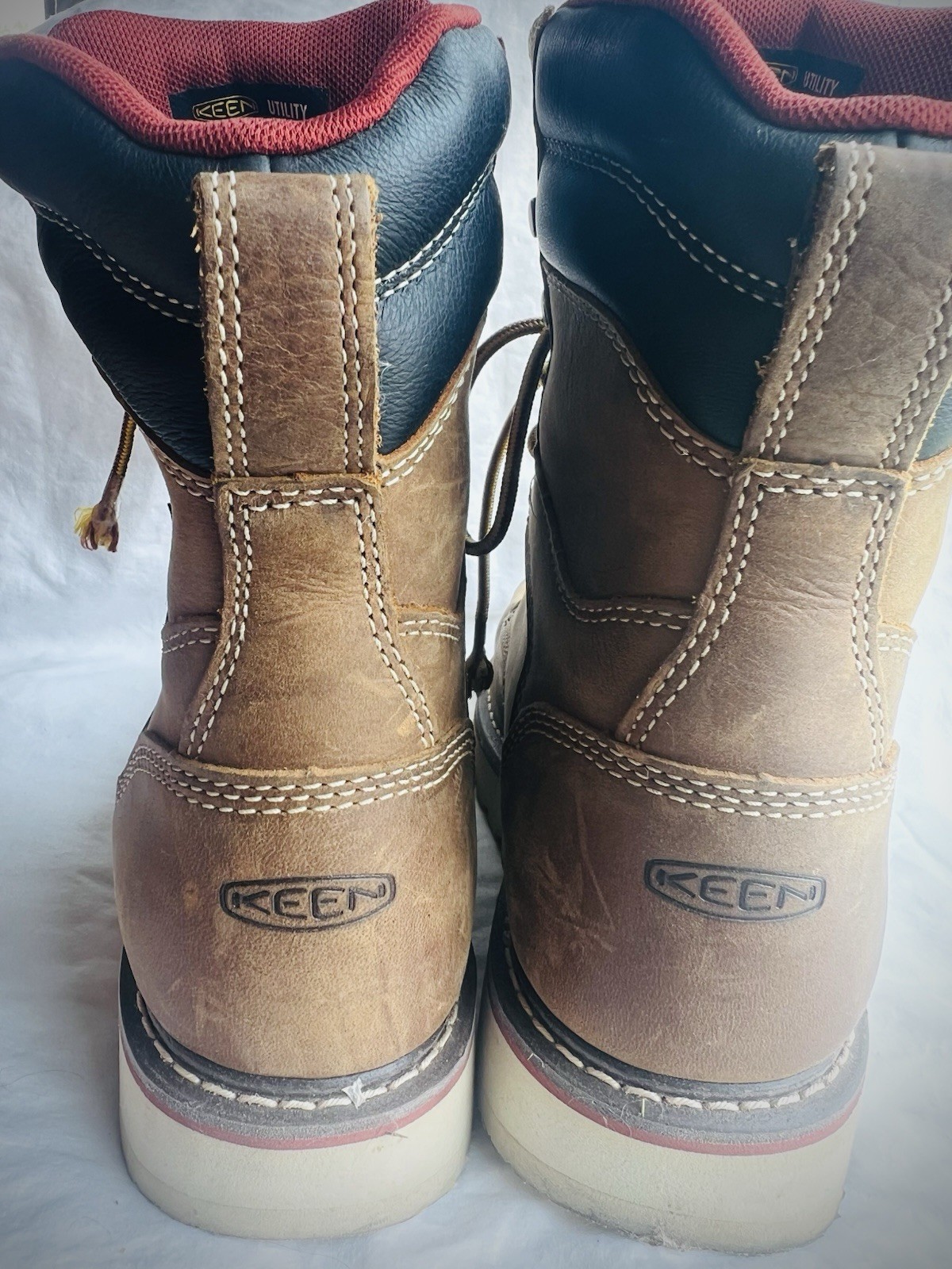 KEEN Utility Women’s Cincinnati 6” Waterproof Soft Toe Work Boot Sz 7 Wide