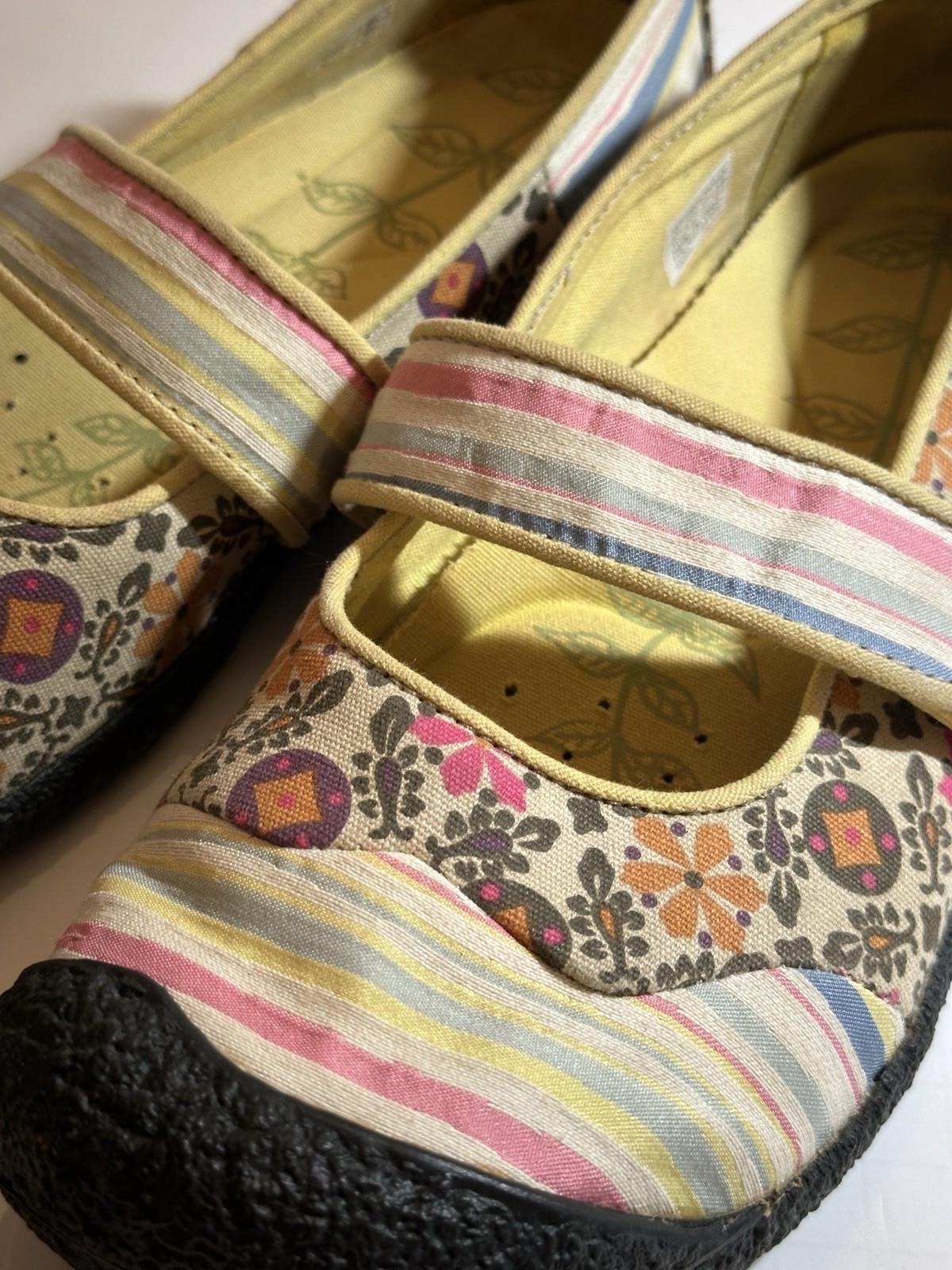 KEEN Sienna Mary Jane Floral Canvas Comfort Shoes Women’s 9.5 EU 40 1005553