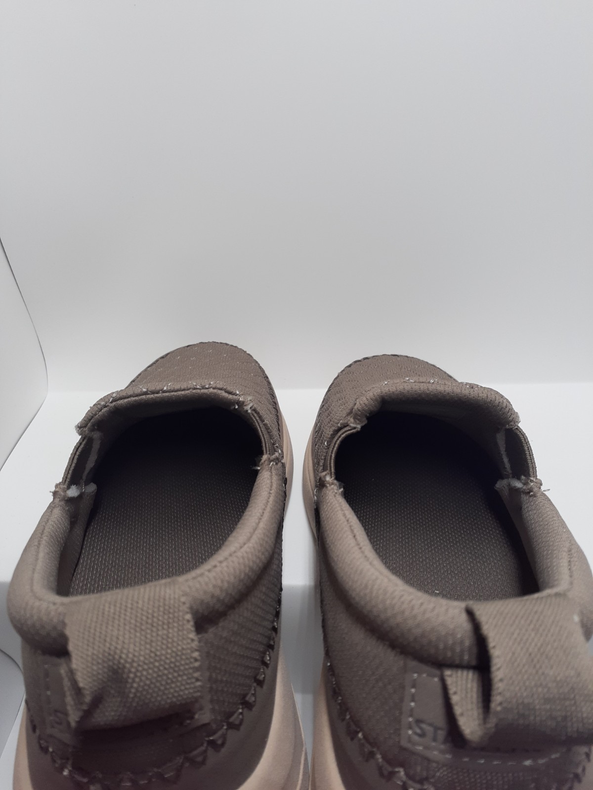 Staheekum Quilted Slip On Shoes Taupe Comfort Womens 8