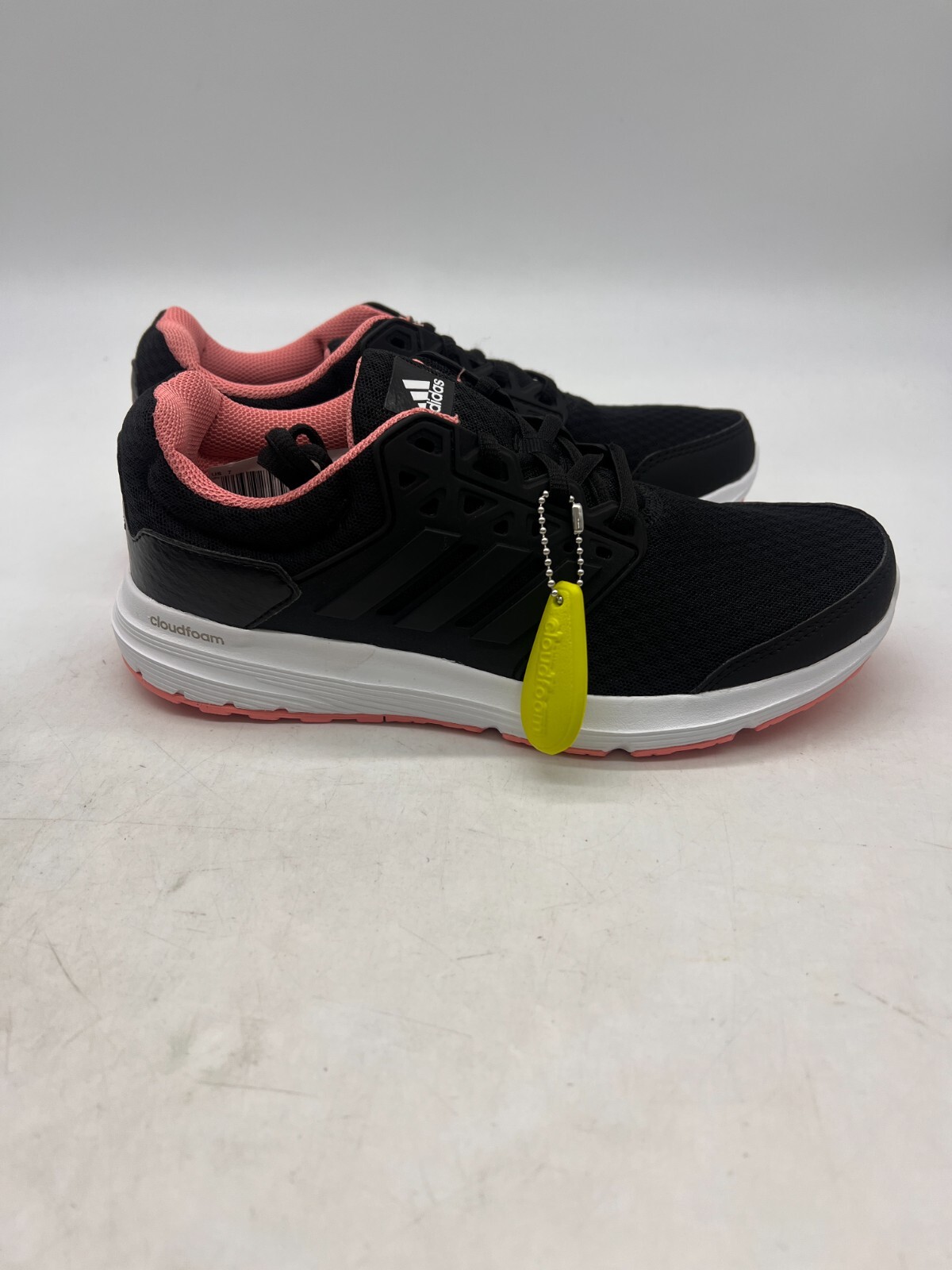 Adidas Galaxy 3 Black w/ Pink Cloud Foam Ortholite Women Running Shoes BA8200