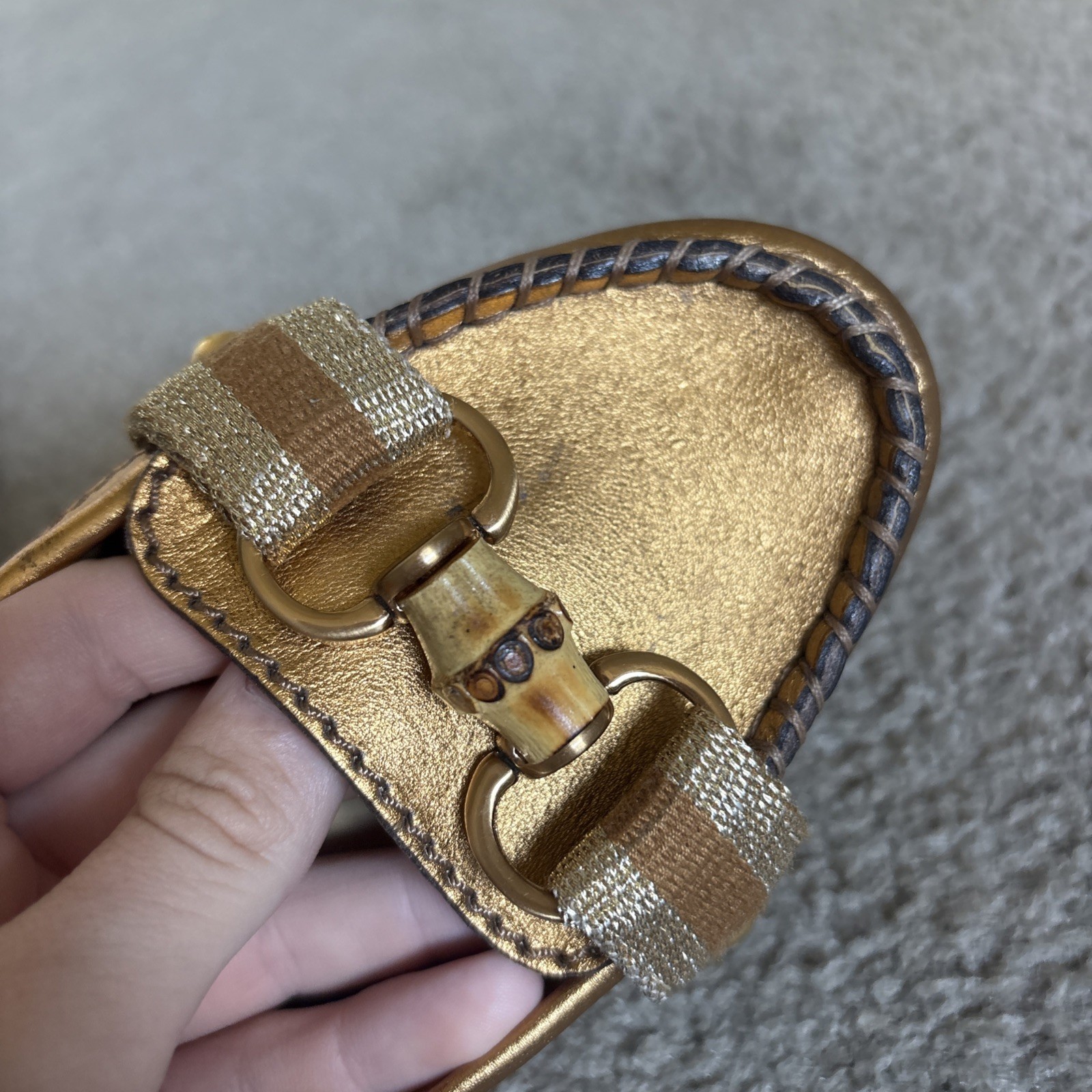 Mauro Volponi Penny Loafers Brown Leather Womens Shoe Size EU 38 US 7.5/8