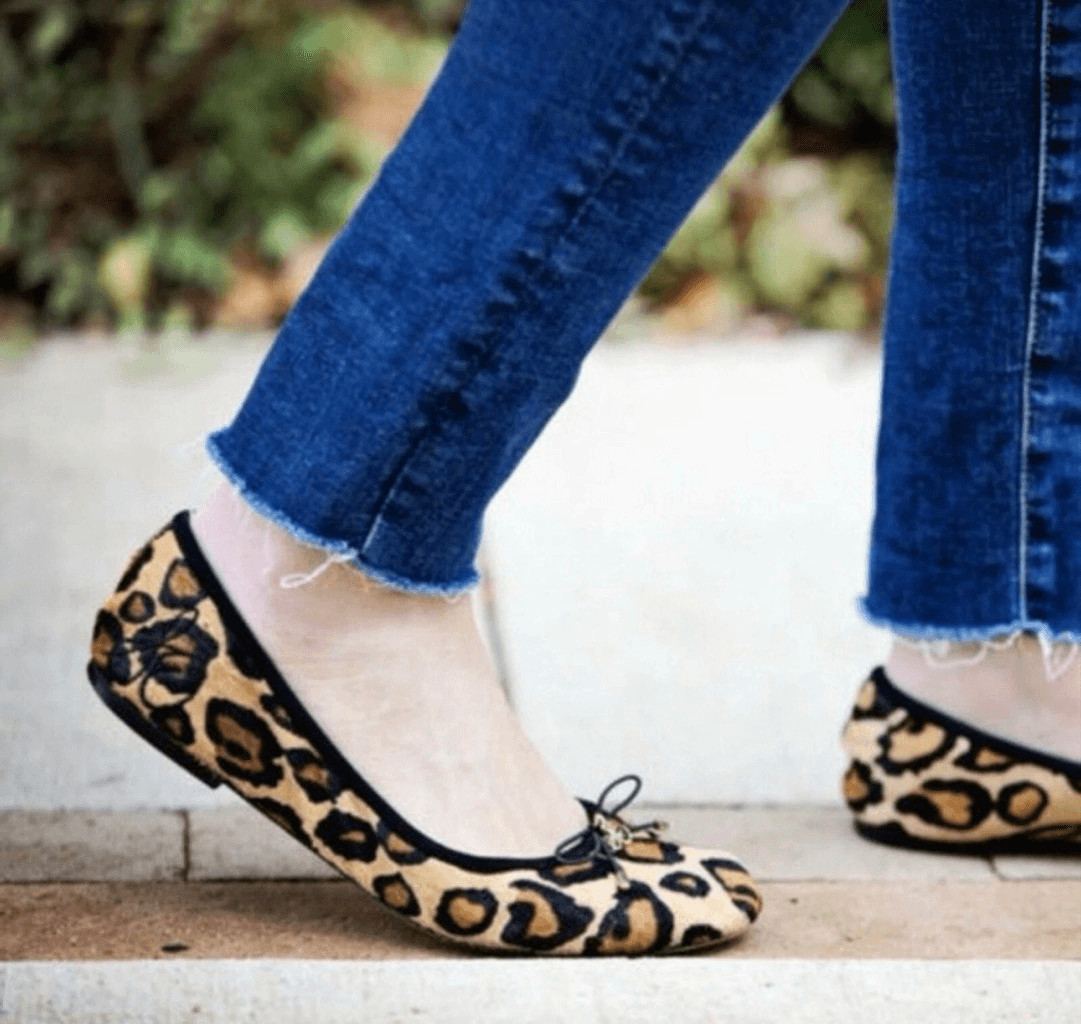 Sam Edelman Felicia Leopard Ballet Flats Sz 7
