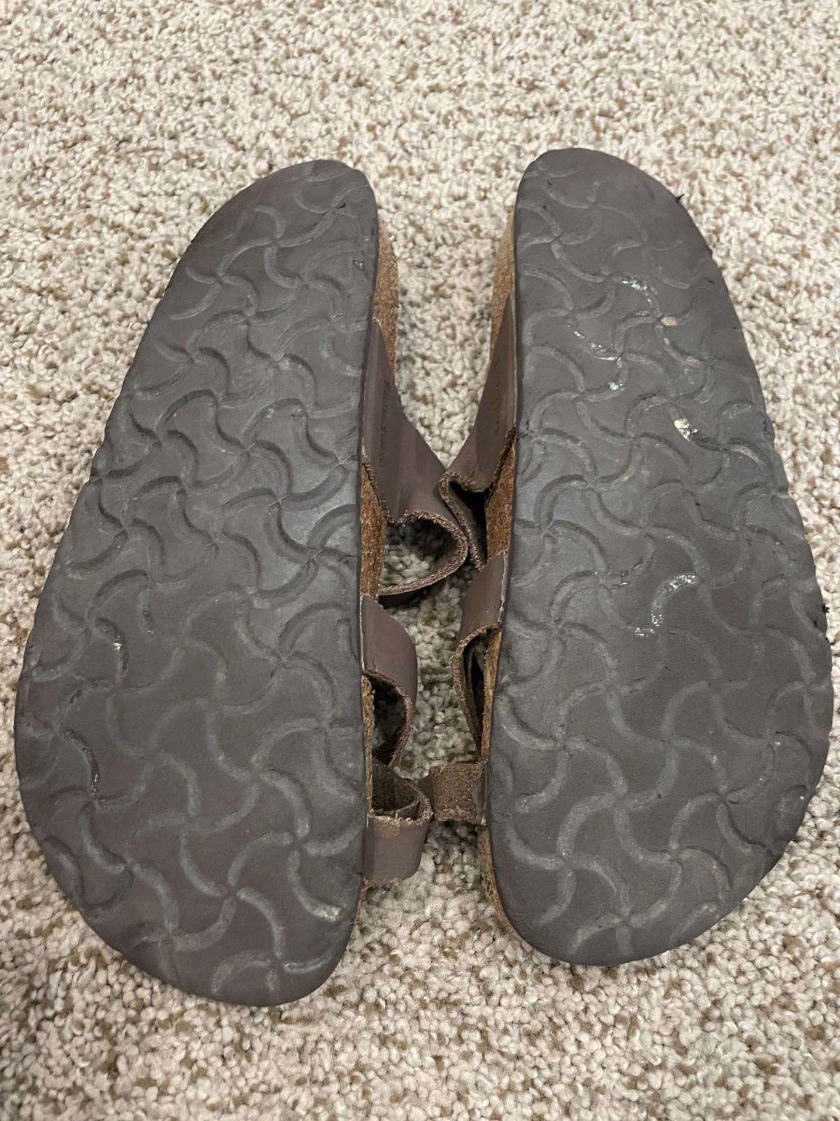 Birkenstock Mayari Women’s Nubuck Sandals – Mocha, US 9 40/260, Broken Strap