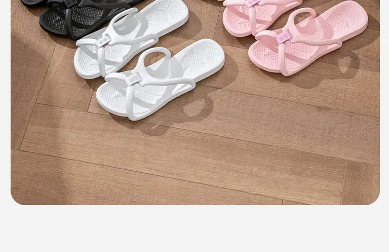 Foldable Travel Slippers Unisex EVA Flip Flops Hotel Non Slip Bathroom Indoor