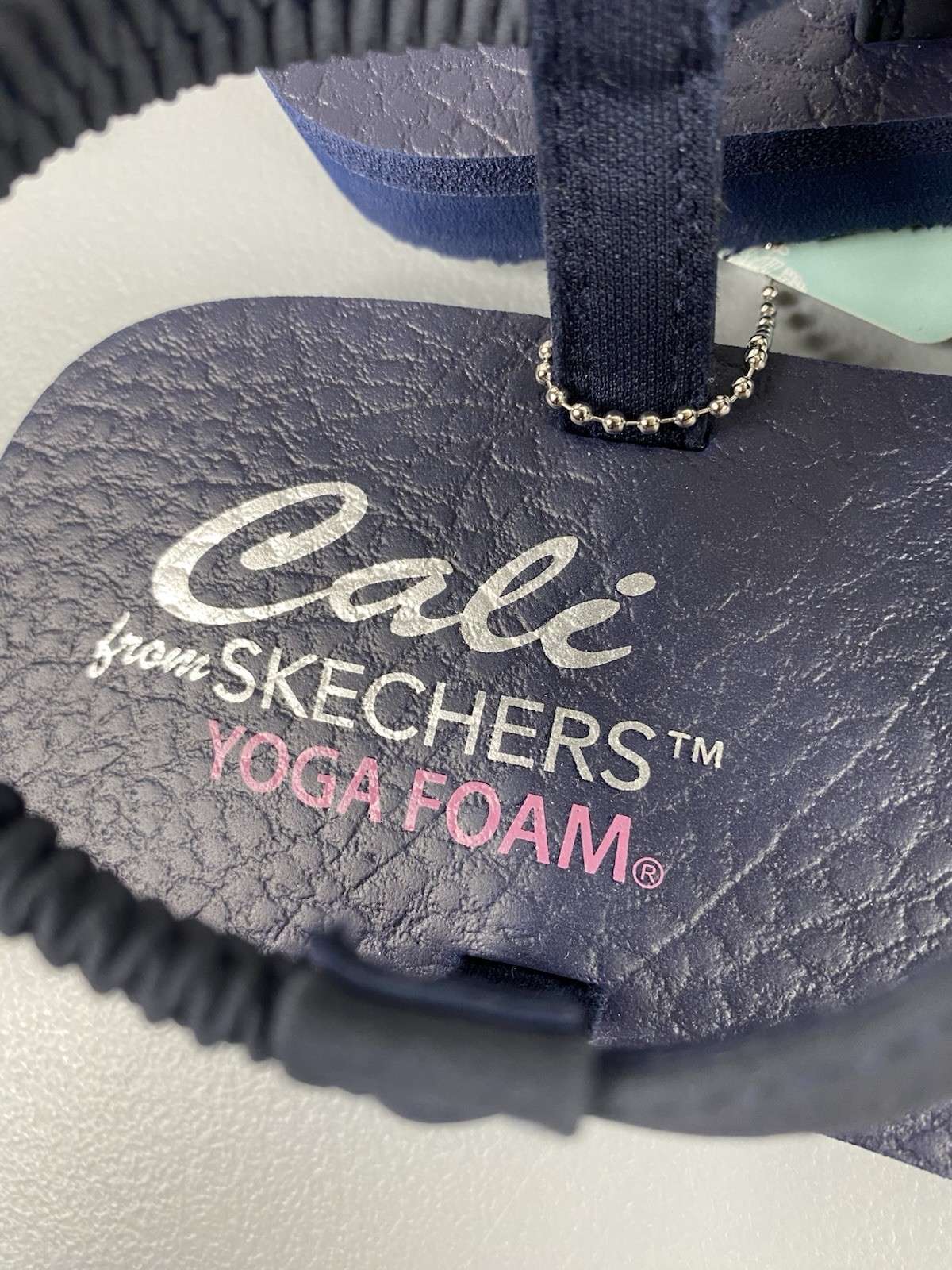 Women Sandals Sz 10 Cali From Skechers Yoga Foam Slip On Multicolor Casual New