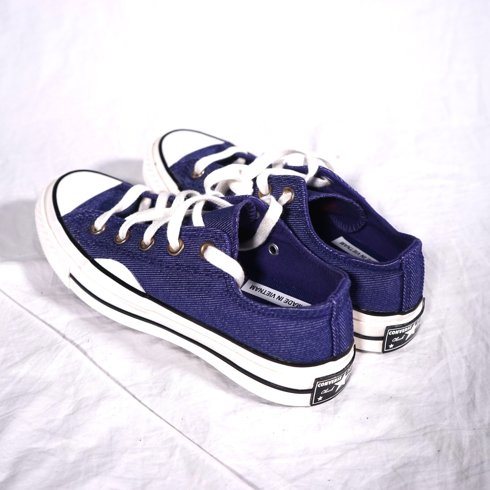 Converse Chuck 70 Purple Denim Sneakers NWT Mens 4 Womens 6 A11737F