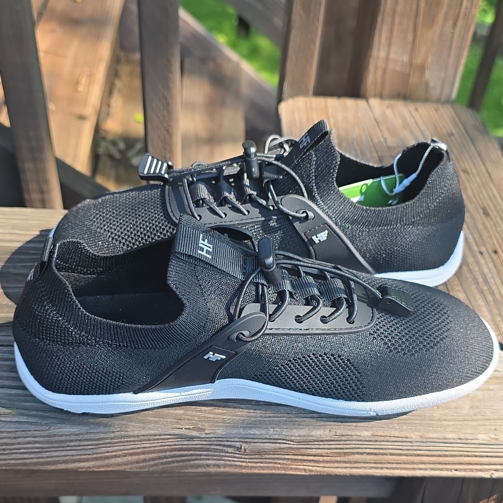 HF HIKE Theora Shoes Barefoot sneaker black Womens 7.5 Men’s 5.5 EU 38-5 New