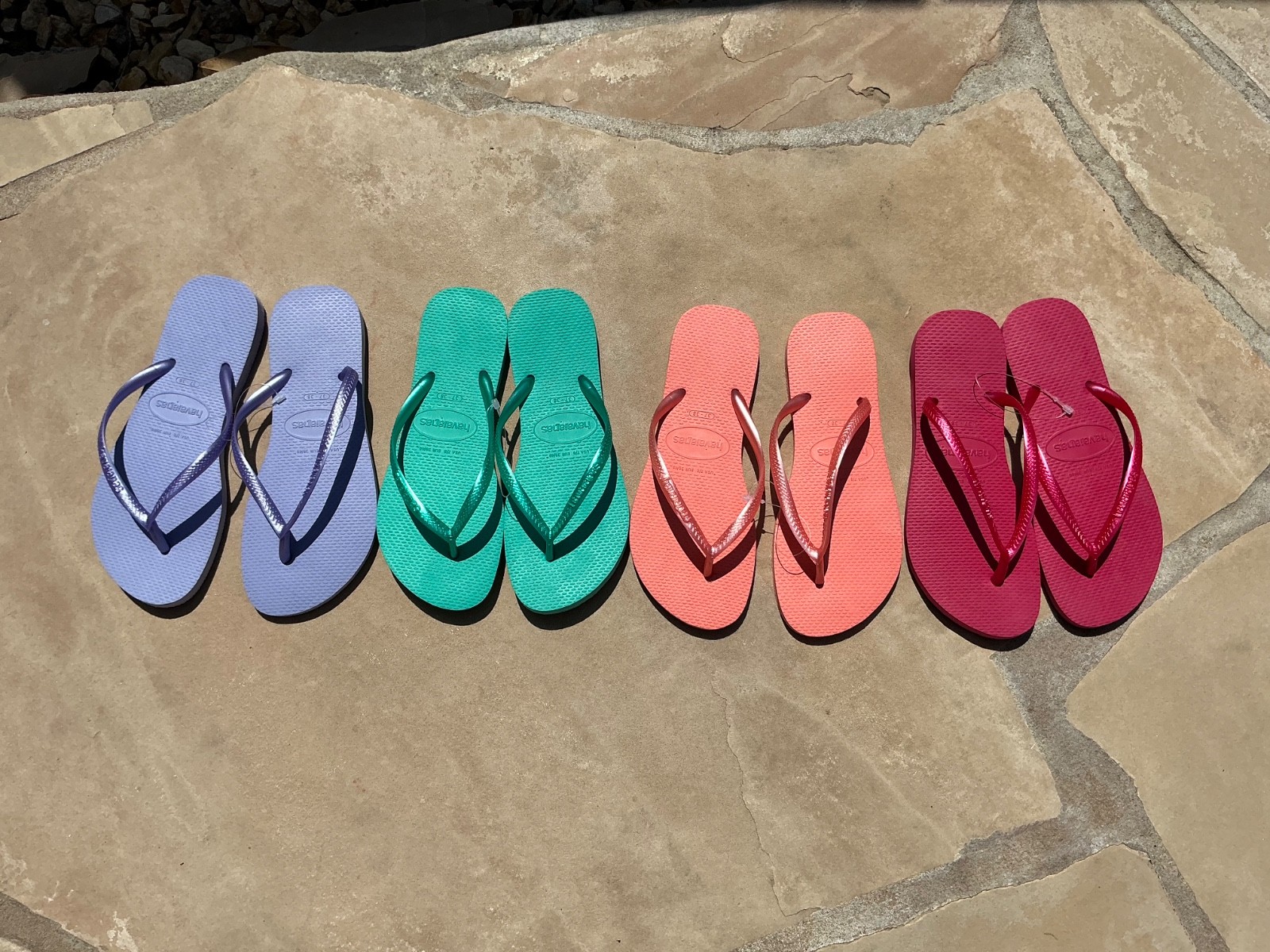 Havaianas Slim four different colors 7/8W