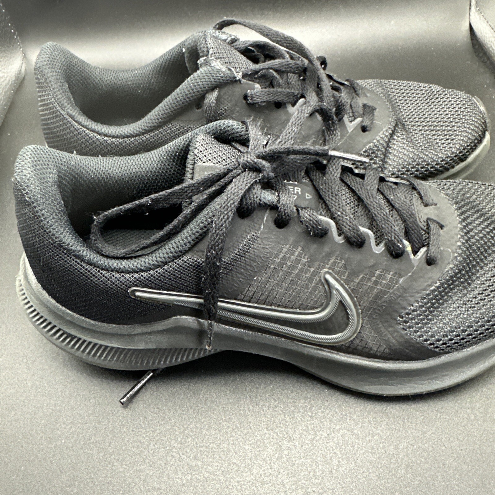 Nike Womens Downshifter 11 CW3413-003 Black Running Shoes Sneakers Size 8.5