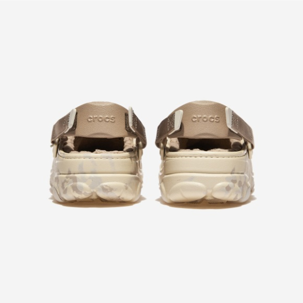 NEW CROCS ALL TERRAIN LINED CORD CLOG CRS210684 210684 BEIGE MULTI UNISEX SIZE