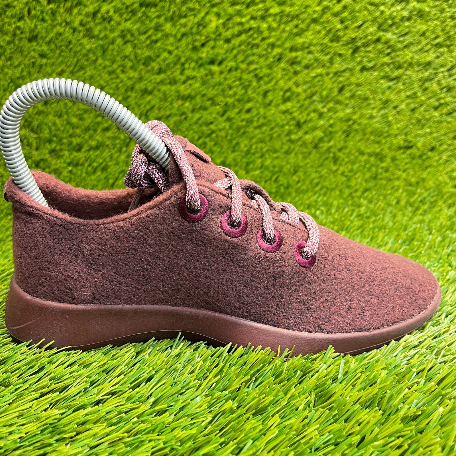 Allbirds Wool Runners Berry Red Womens Size 5 Walking Running Shoes Sneakers