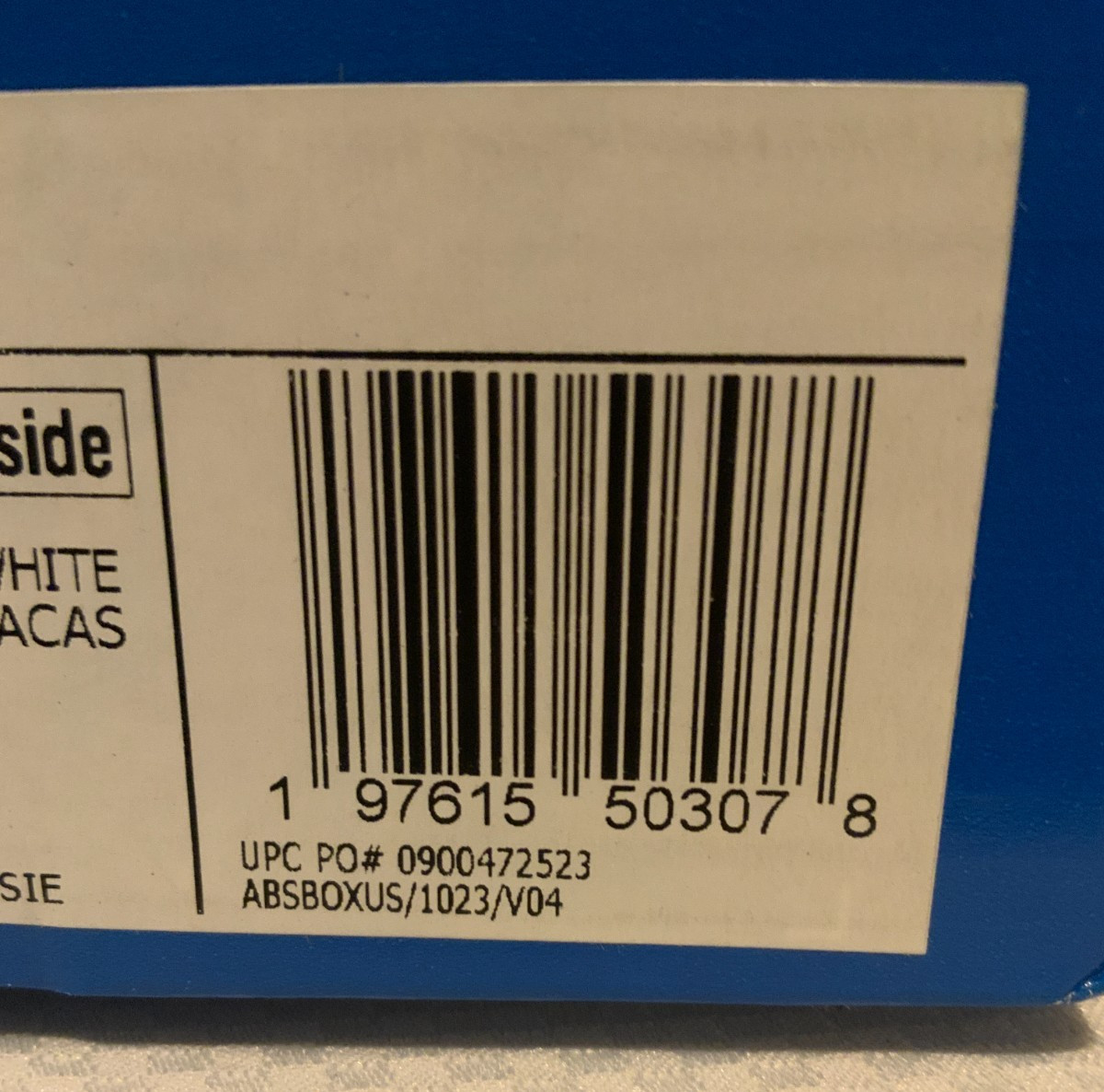 Adidas Women’s Sambae W, Style# JP5609, Size 7.5, White/Wonder Blue/Off White