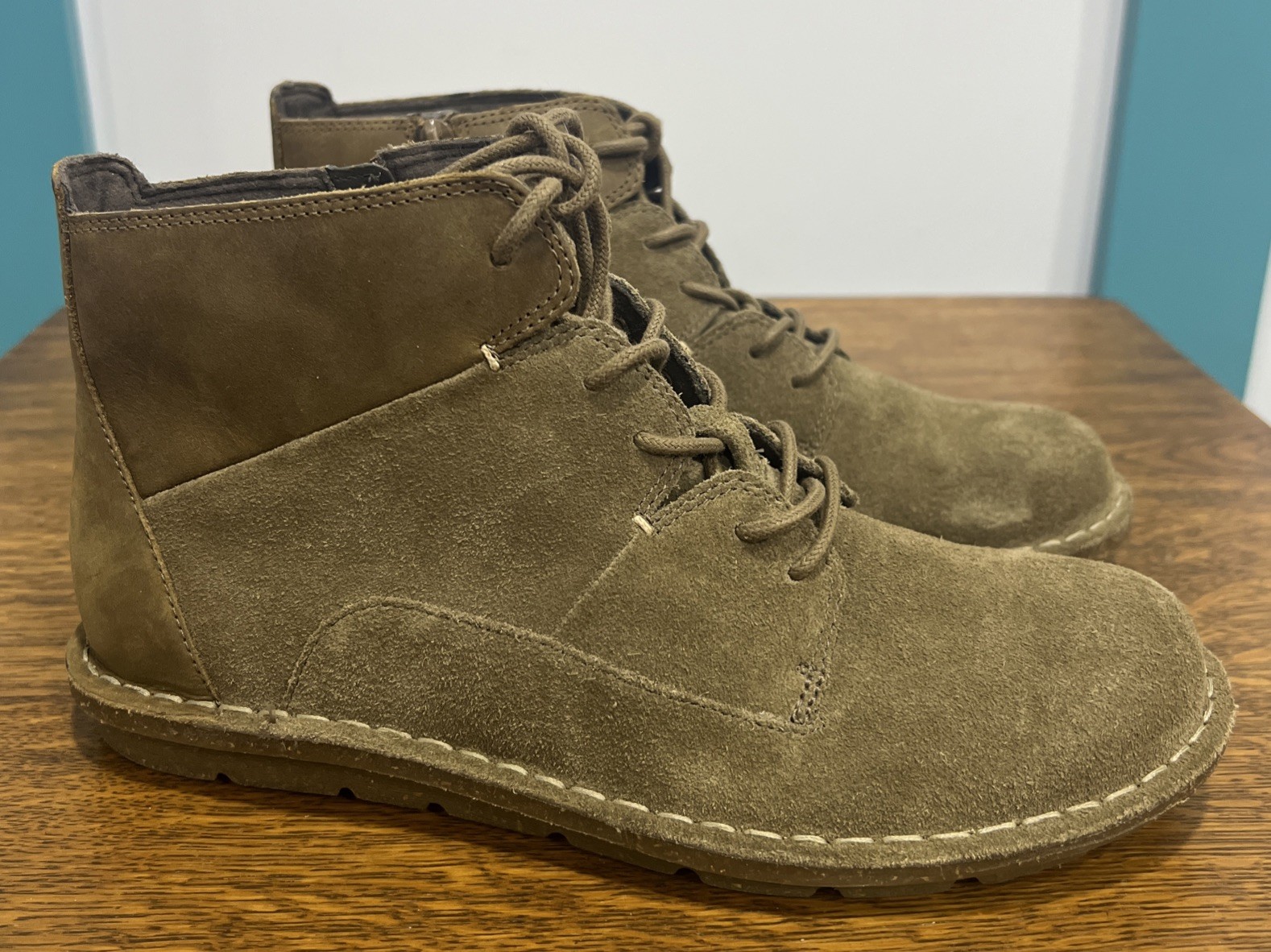 Clarks Collection Tamitha Key Womens Lace Up Cushion Ankle Desert Boot Size 8 M