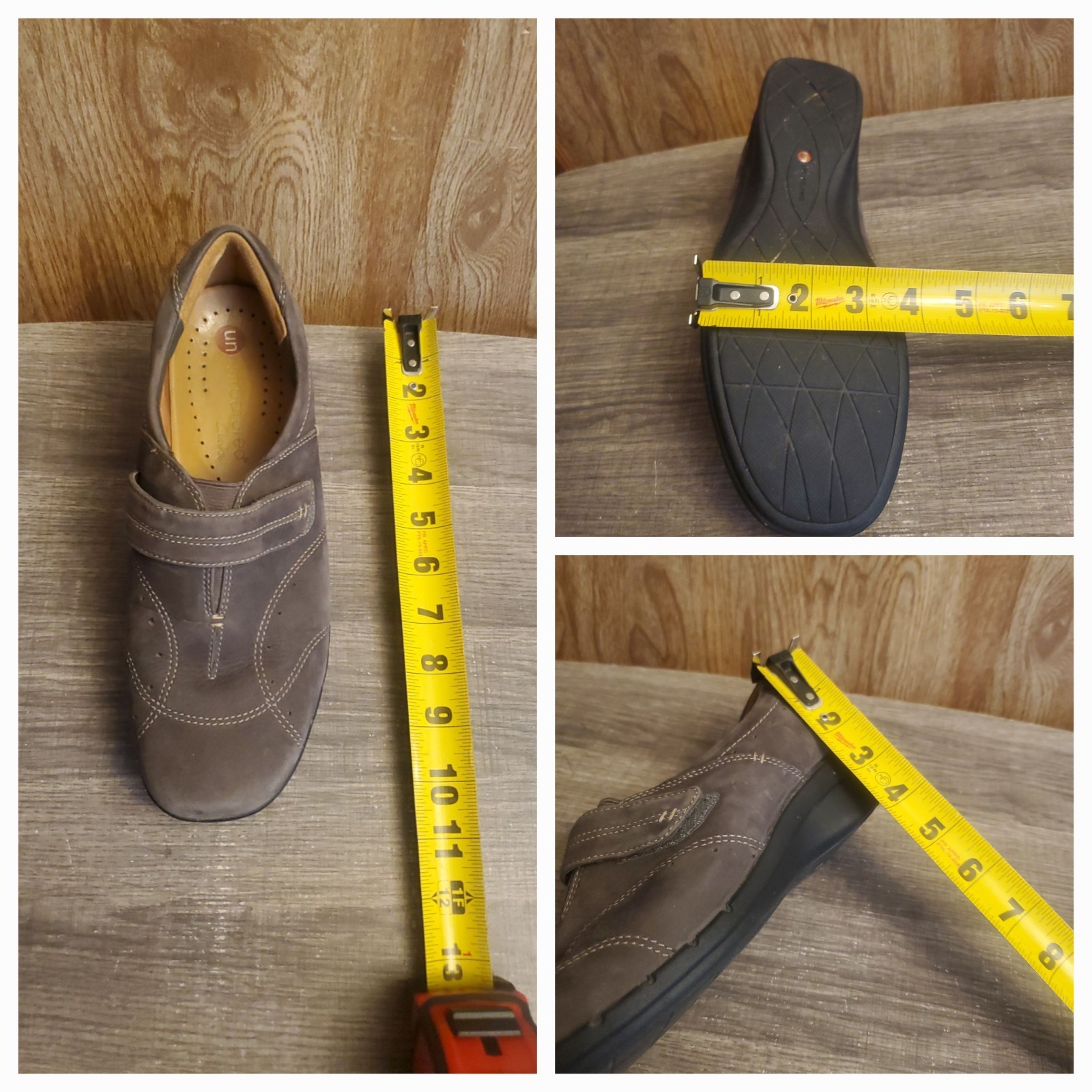 Clarks Un Boost Slip-Resistant Shoes Women’s Size 9 Grey