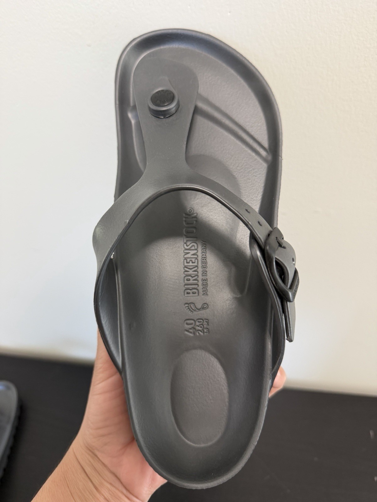 Birkenstock Gizeh Eva Unisex Sandal – Metallic Women’s 9- Men’s 7