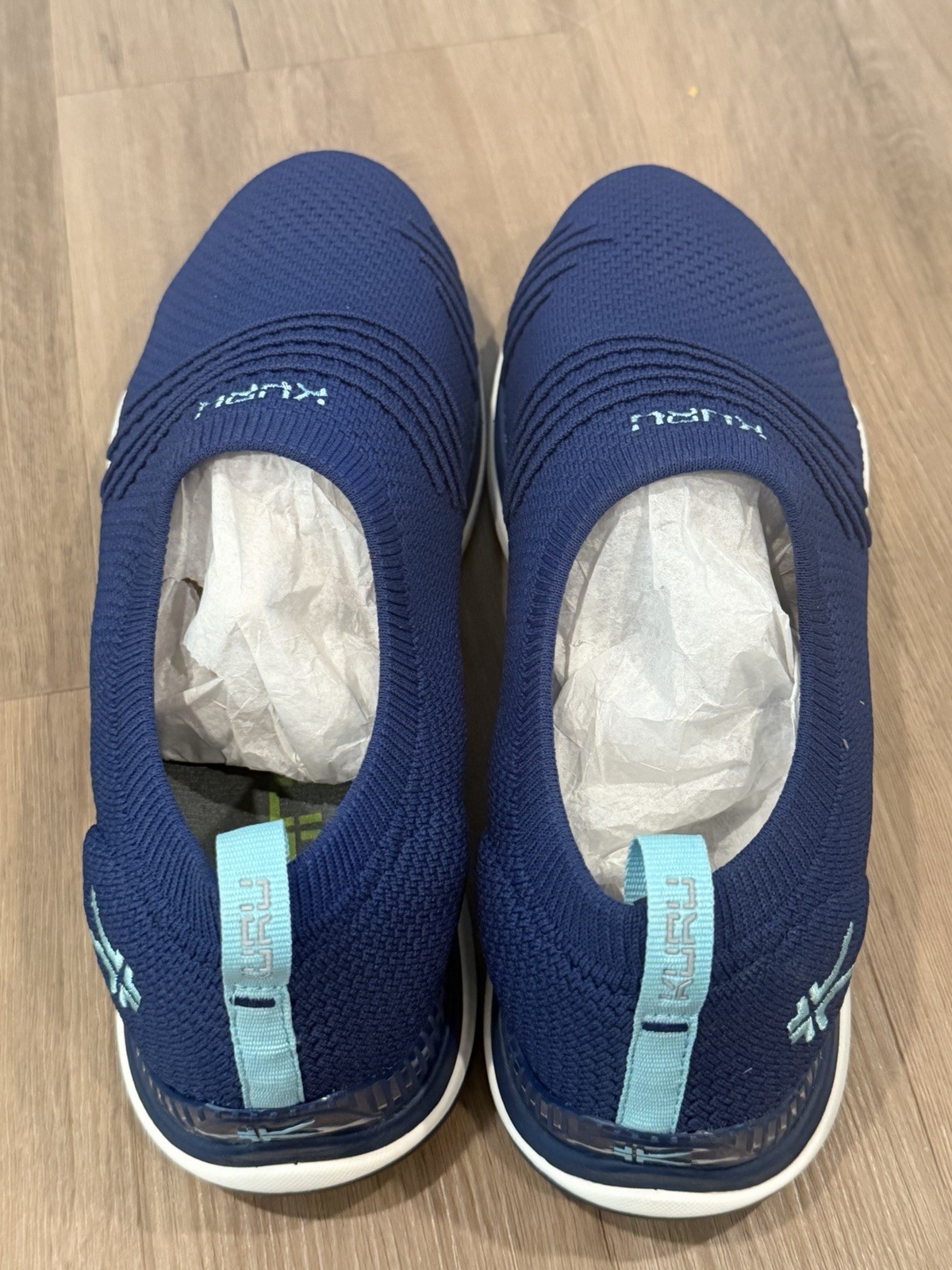 Kuru Stride Women’s Size 11 Royal Blue Athletic Walking Slip On Shoes Sneakers