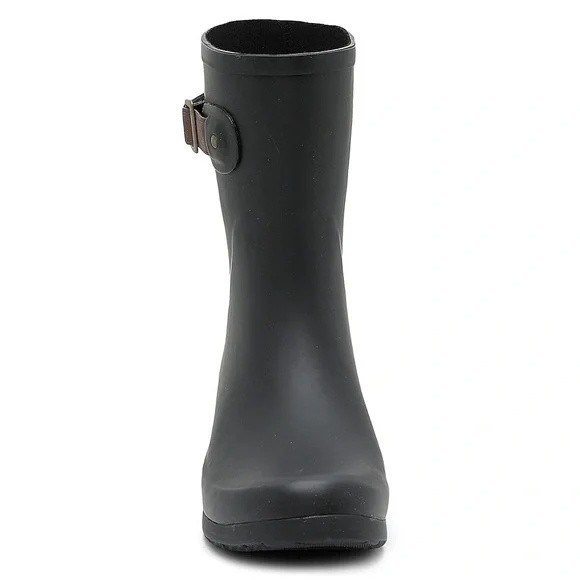 Chooka Women’s DOWNTOWN MID Black Bootie ( 6 M )