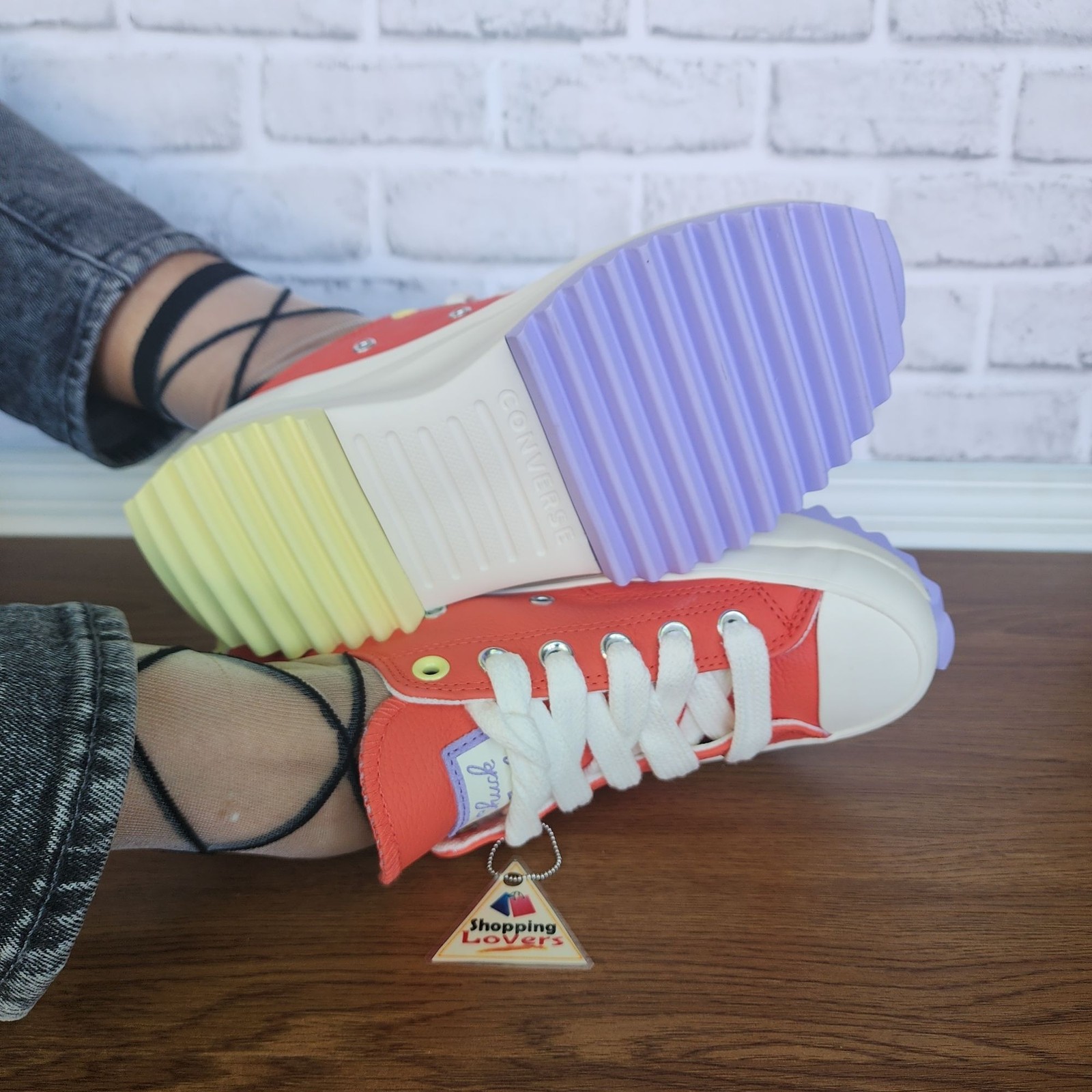 ❤️Converse Run Star Hike Platform Color Pop Sz 6.5 Women’s Shoes Orange A16289C