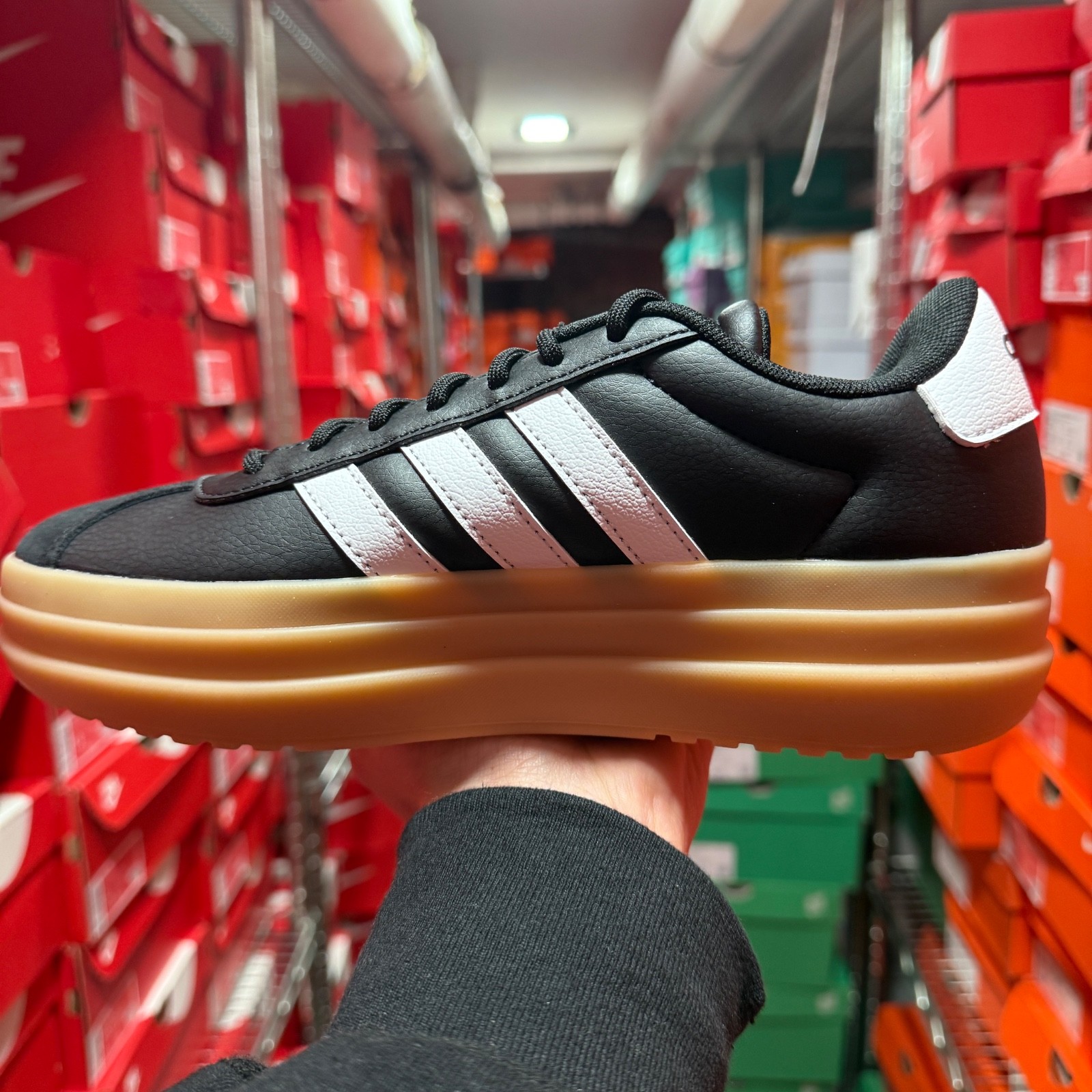 Adidas Women’s VL Court Bold Casual Black White #081