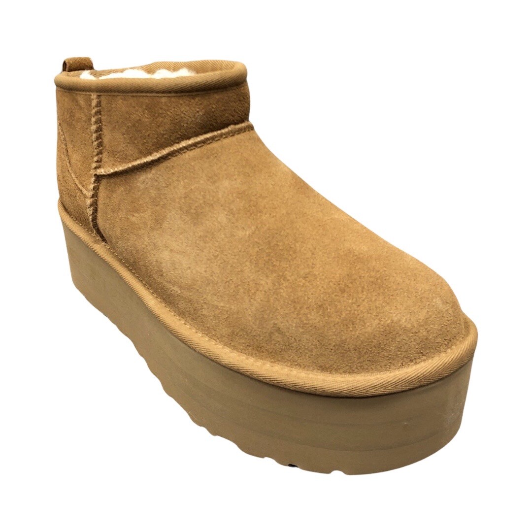 UGG Women’s Classic Ultra Mini Platform Chestnut Boots 1135092