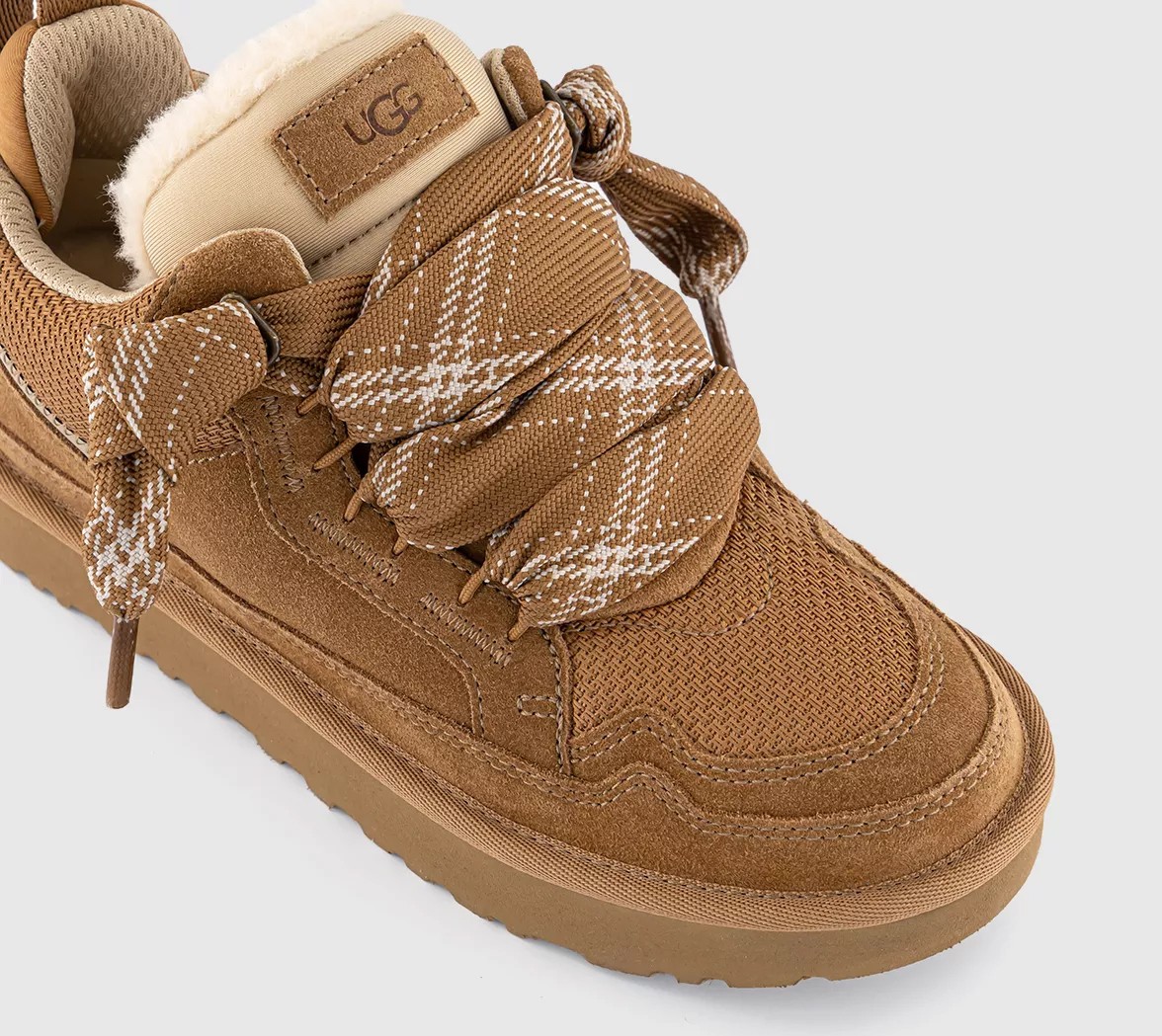 NIB 100% UGG Brand Women’s Comfy Lowmel Fashion Shoes Sneakers Chestnut 1144032