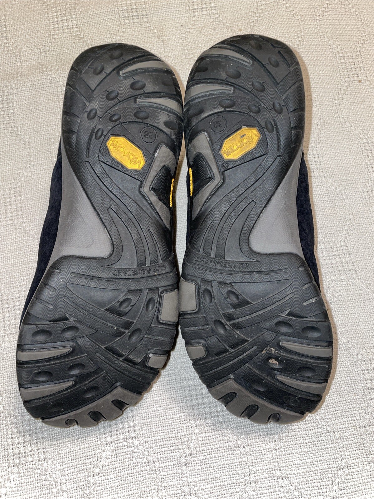 Dansko Womens Casual Mules Size 38 U.S. 7 M Black Suede Leather Workwear Clinic
