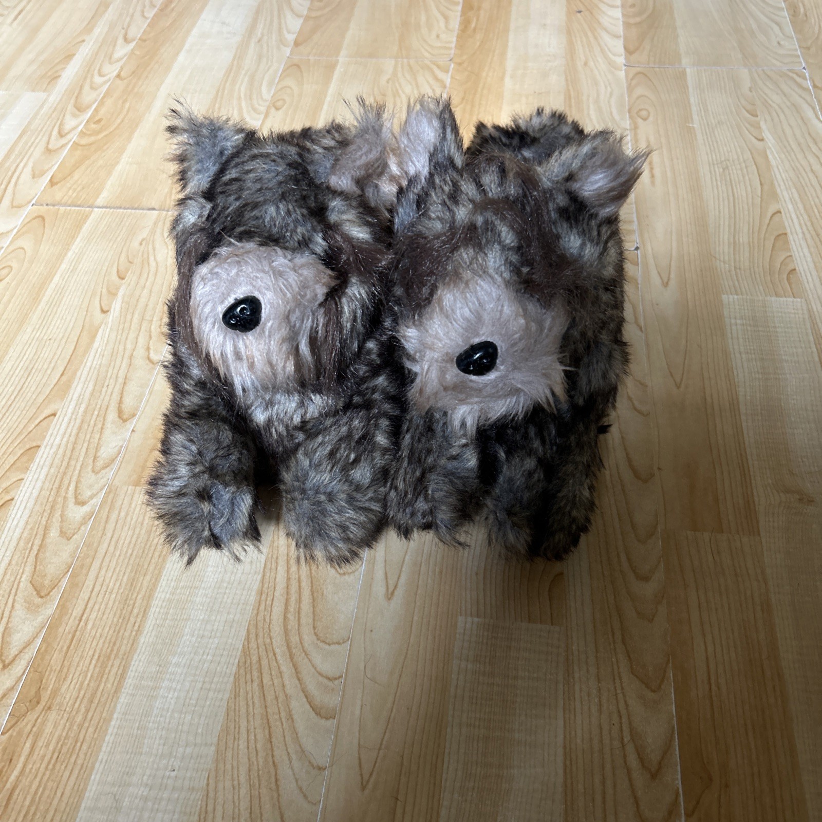 Comfy Feet Yorkshire Terrier Slippers New Size L