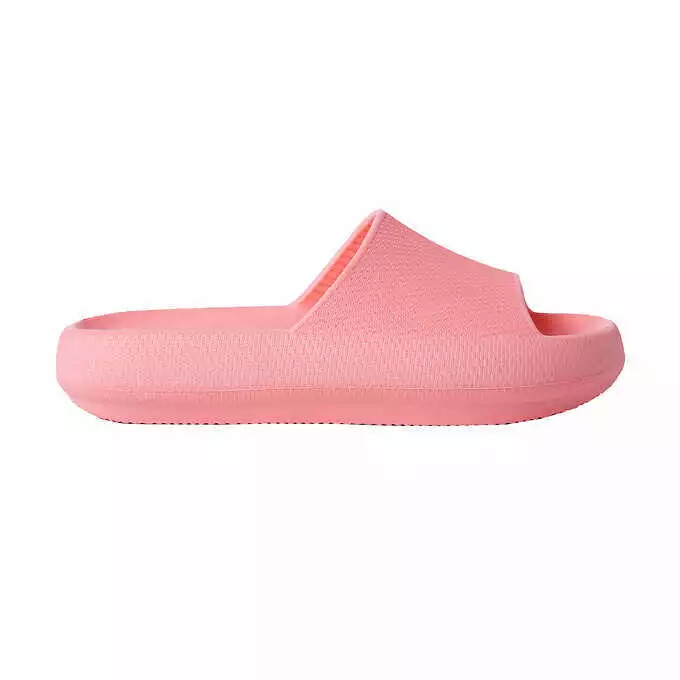 32 Degrees Unisex Cushion Slide Shower Sandal Pink XL or Large New in Box