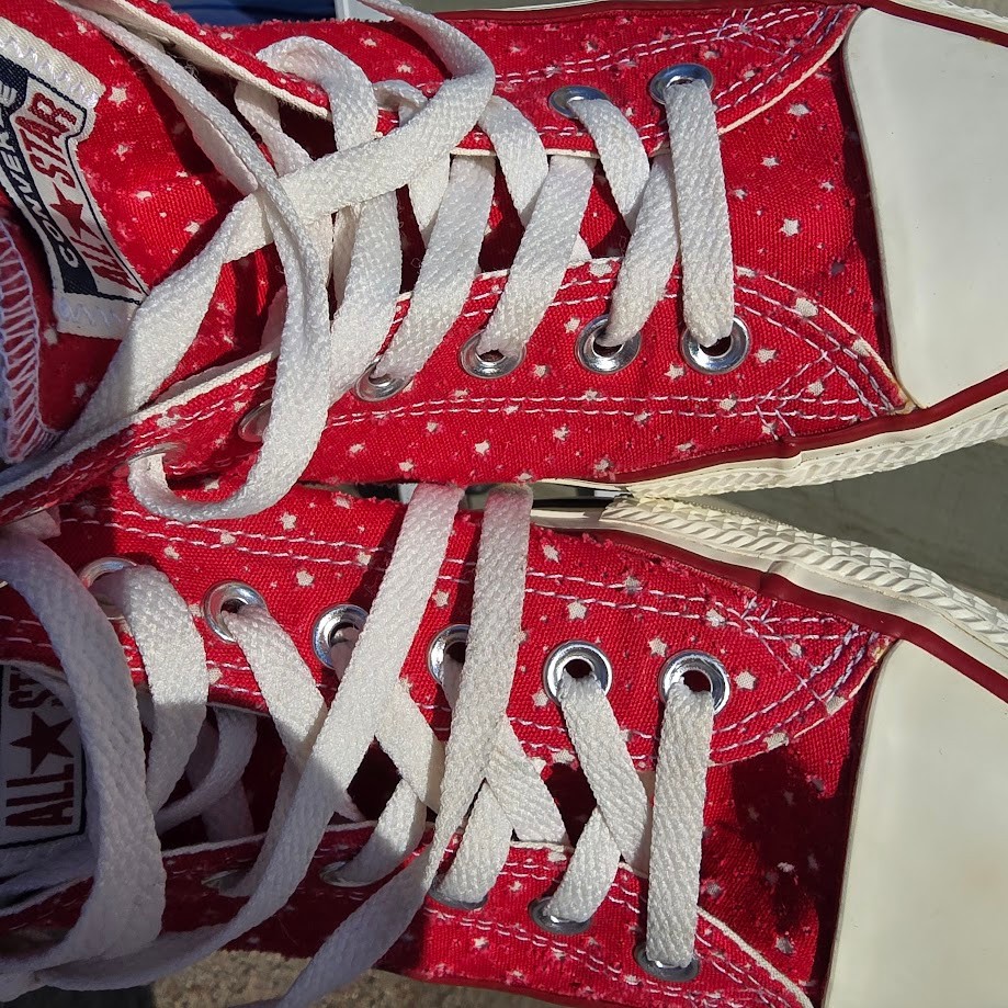 Converse Shoes Size M 10 W 12 Unisex CT All Star Ox 160517F Red Running Sneakers