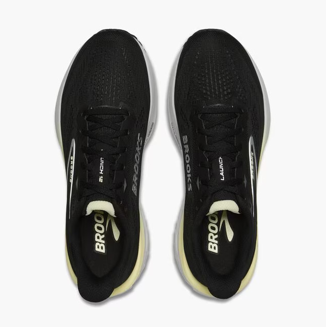 Brooks Women’s Launch 12 Running Shoes, Black/Grey (NEW)