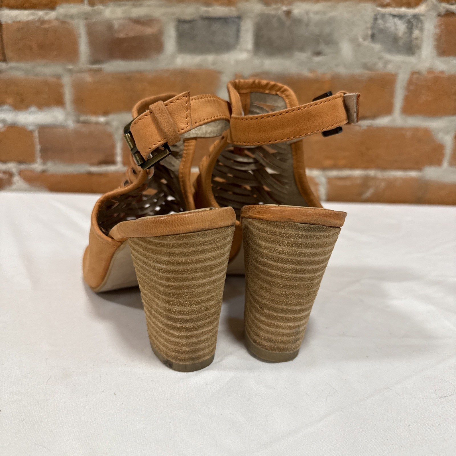 Sam Edelman® «Holly» Slingback Sandals Ginger S 6.5 MSRP $160