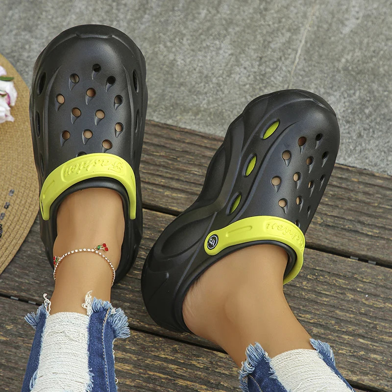 Women Chunky Platform Clogs Summer EVA Sandals Slides Slippers Shoes Beach Gift