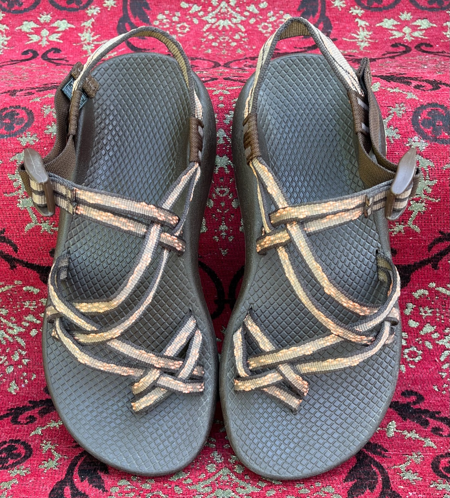 Women’s Chaco ZX2 Vibram Yampa Blossom Sport Sandals Toe Loop- Size W8
