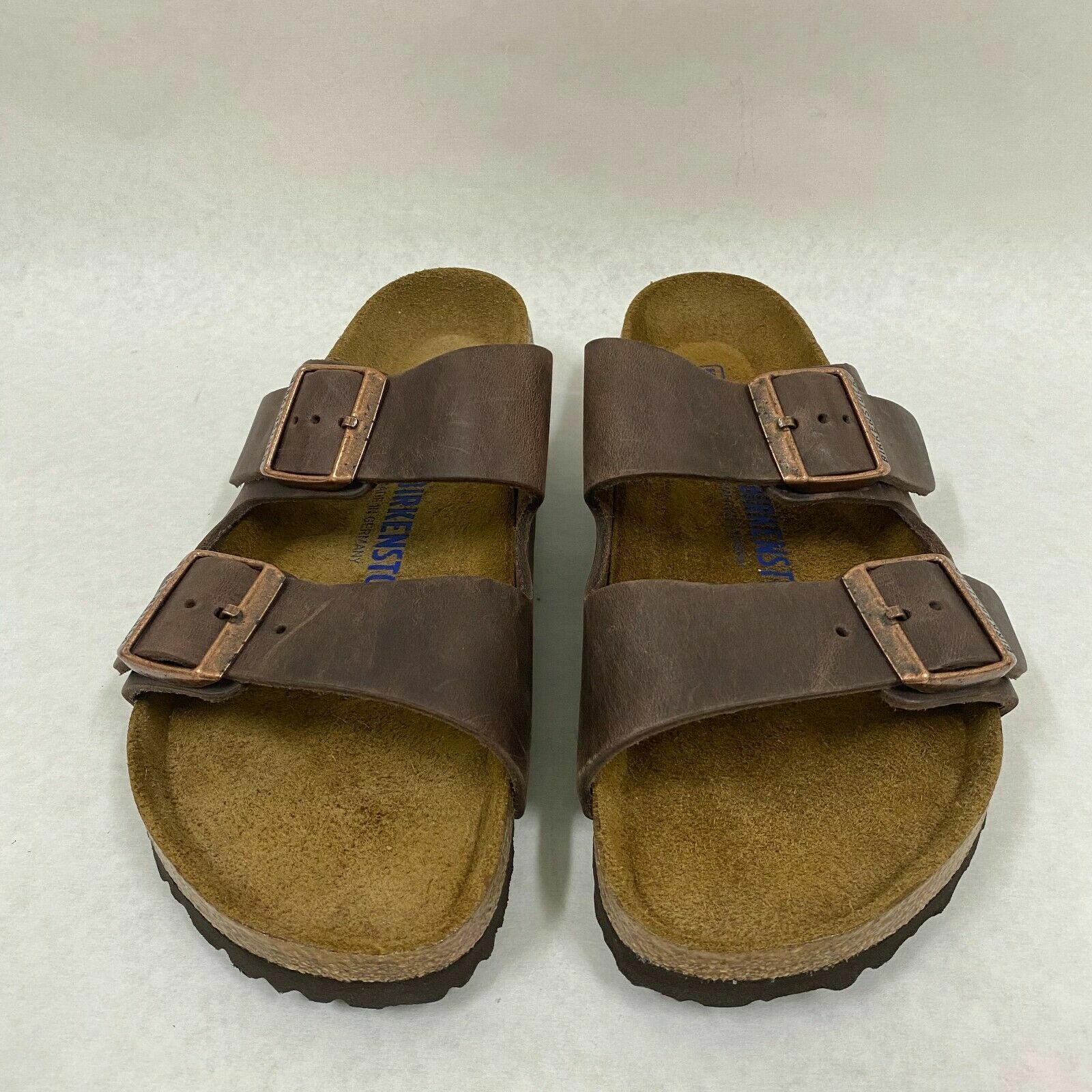 Birkenstock New w/o Box Arizona Habana Oiled Leather Soft Footbed N -Select Size
