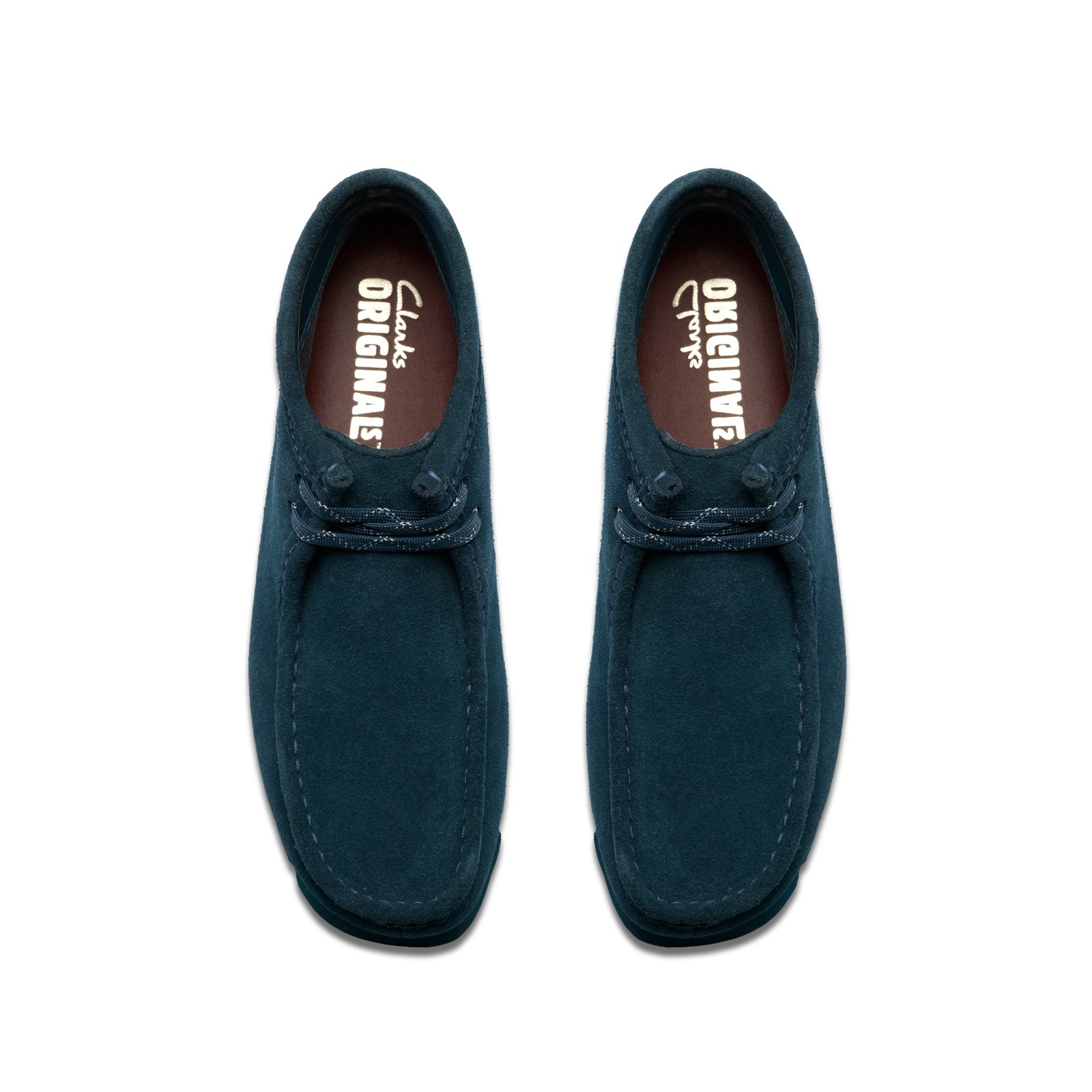 Clarks Women’s Wallabee Boot GTX Dark Teal Suede 26183070