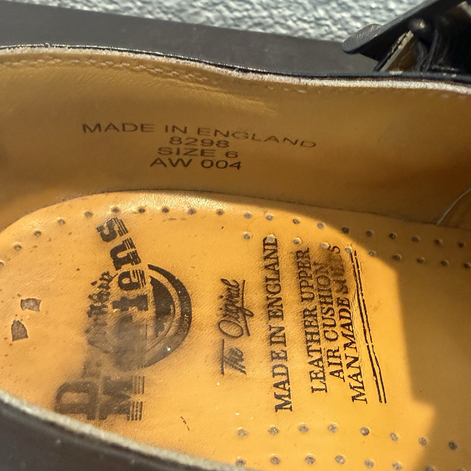 Dr Martens Vintage US 8 Mary Jane Platform Tri Color T Bar Shoes Y2K 90 Rare