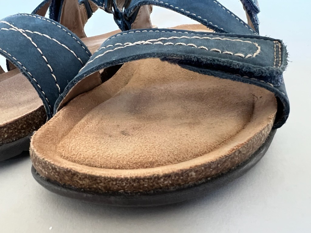 Earth Origins Orono Odette Strappy Sandles Women’s Size 7.5 Blue