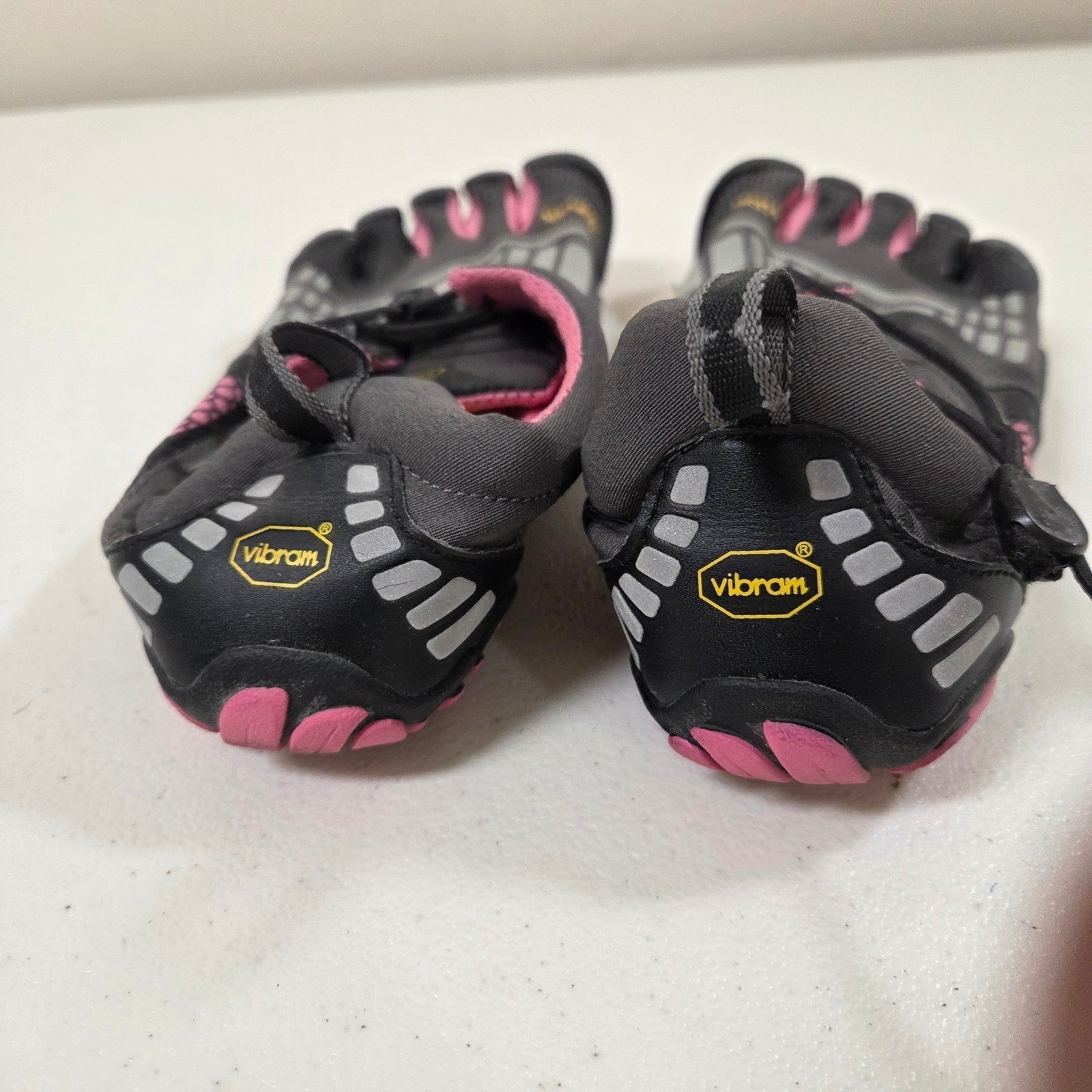 Vibram FiveFingers Bikila LS EU 40 Black Pink Barefoot Running Shoes W3753