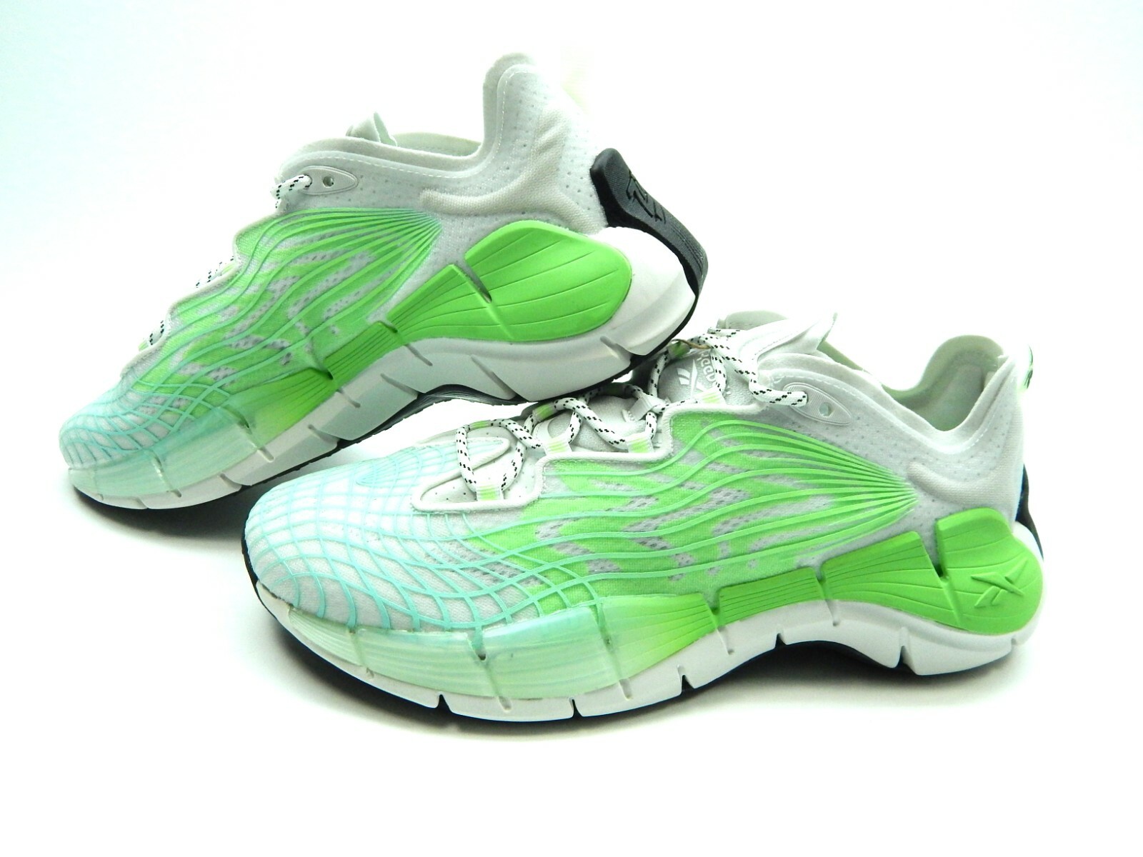 REEBOK ZIG KINETICA II FX9406 NEON MINT WOMEN SHOES SIZE 8.5 WITHOUT BOX