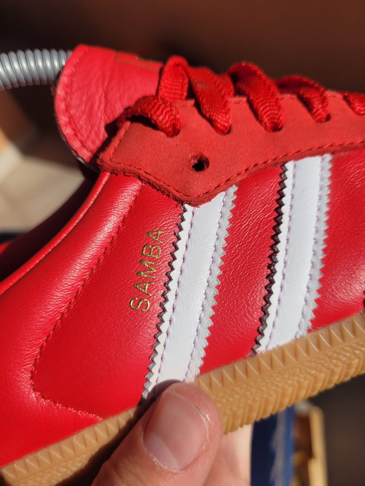 Adidas Samba – Size 38 (5uk) – OG Scarlet White Very Clean