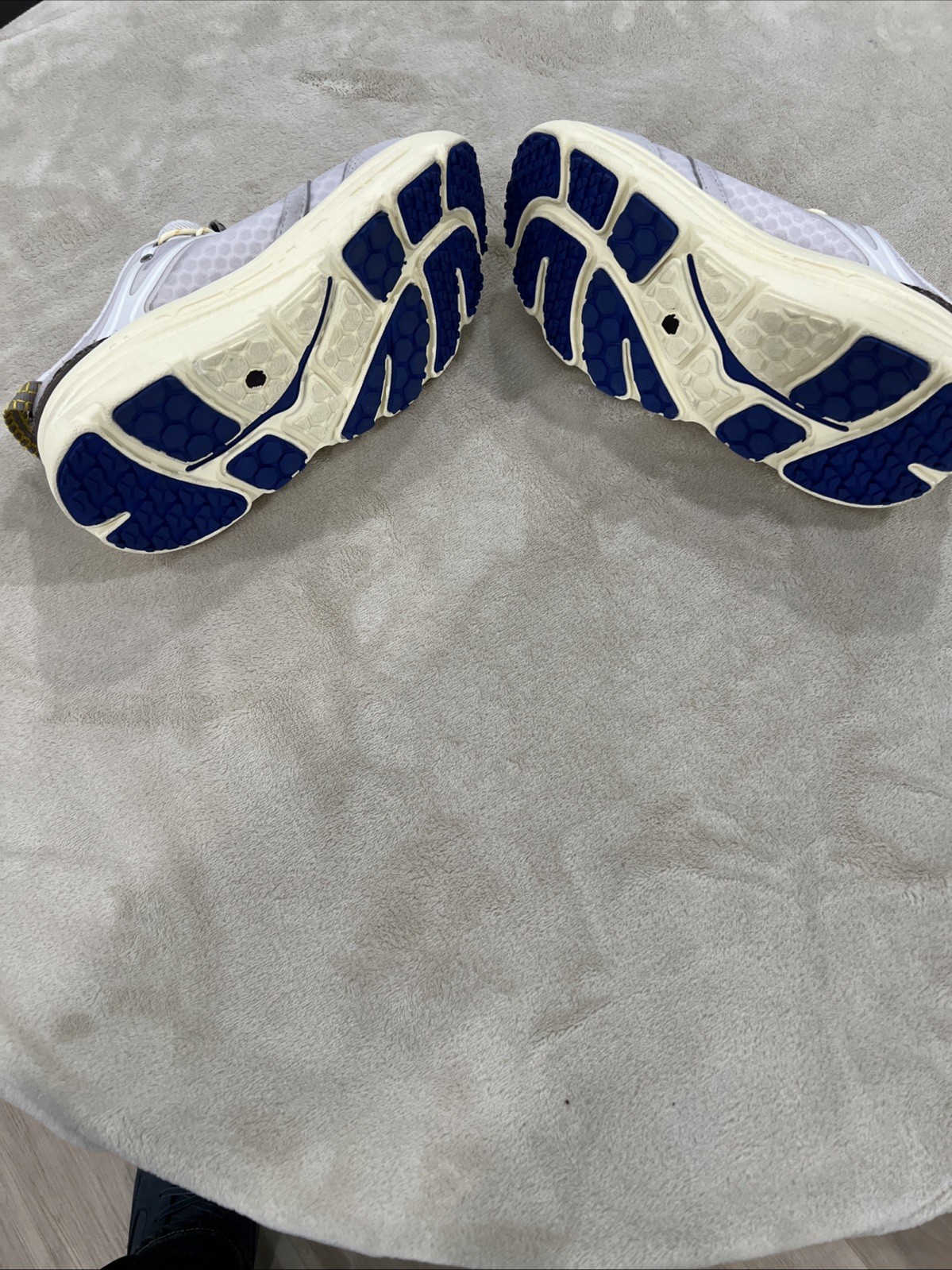 Hoka Bondi B3LS Sneakers Gray Blue Running Shoes Men’s 6 Women’s 7