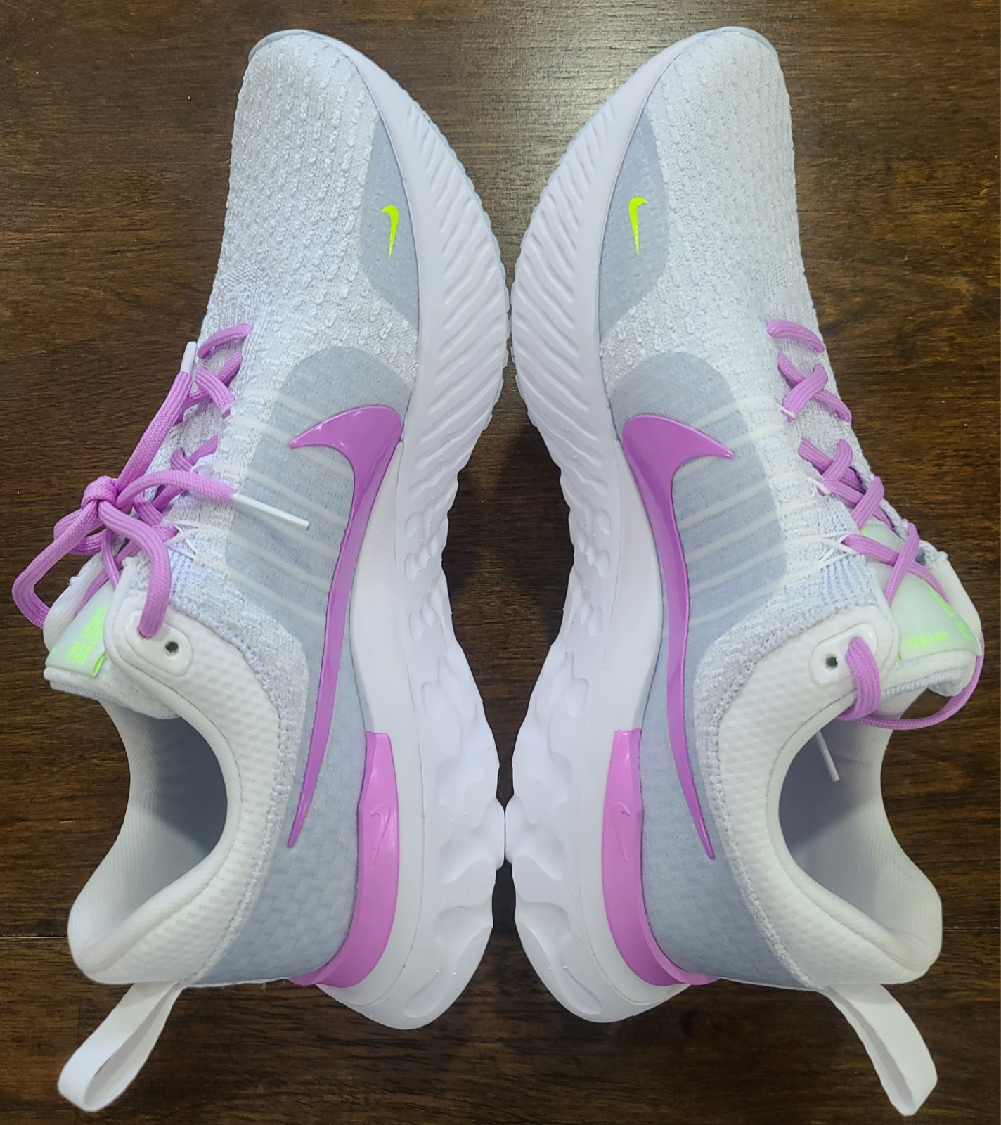 Nike React Infinity Run Flyknit 3 ‘Grey Rush Fuchsia’ Women’s