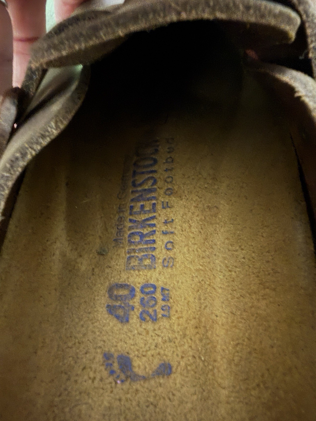 Birkenstock Boston Habana Oiled Leather Clogs Soft Footbed EU 40 Mens 7 Womens 9