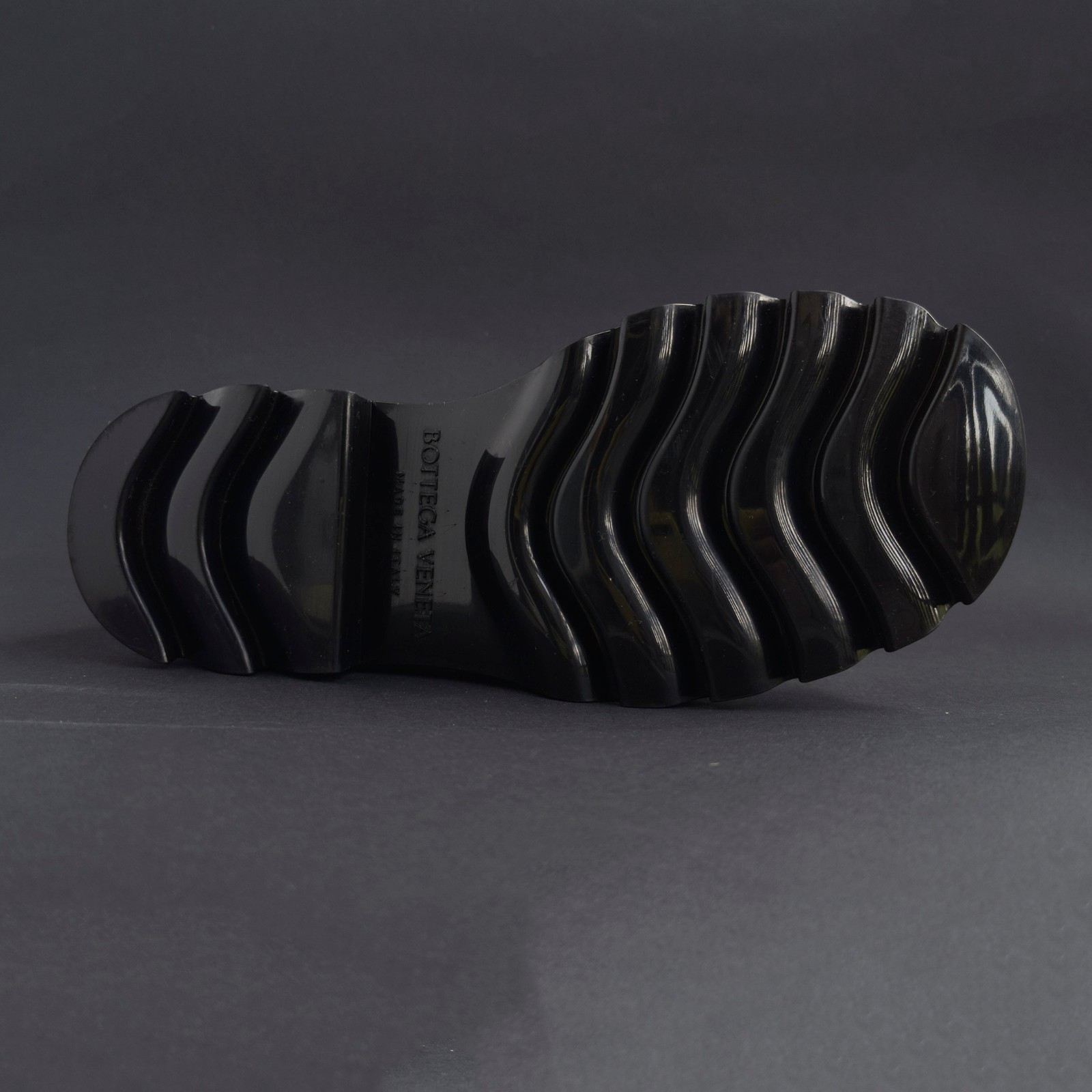 NP~650€ Bottega Veneta rubber boots 37 rubber stride boot black shiny