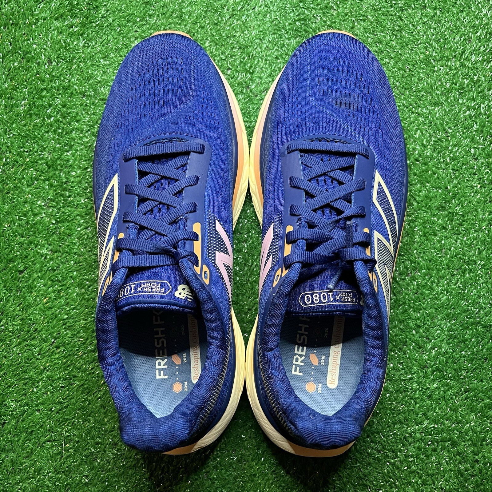 New Balance 1080 V14 Women’s Size 10 B ‘Inkwell/calcium’ W1080N14 Running Shoes